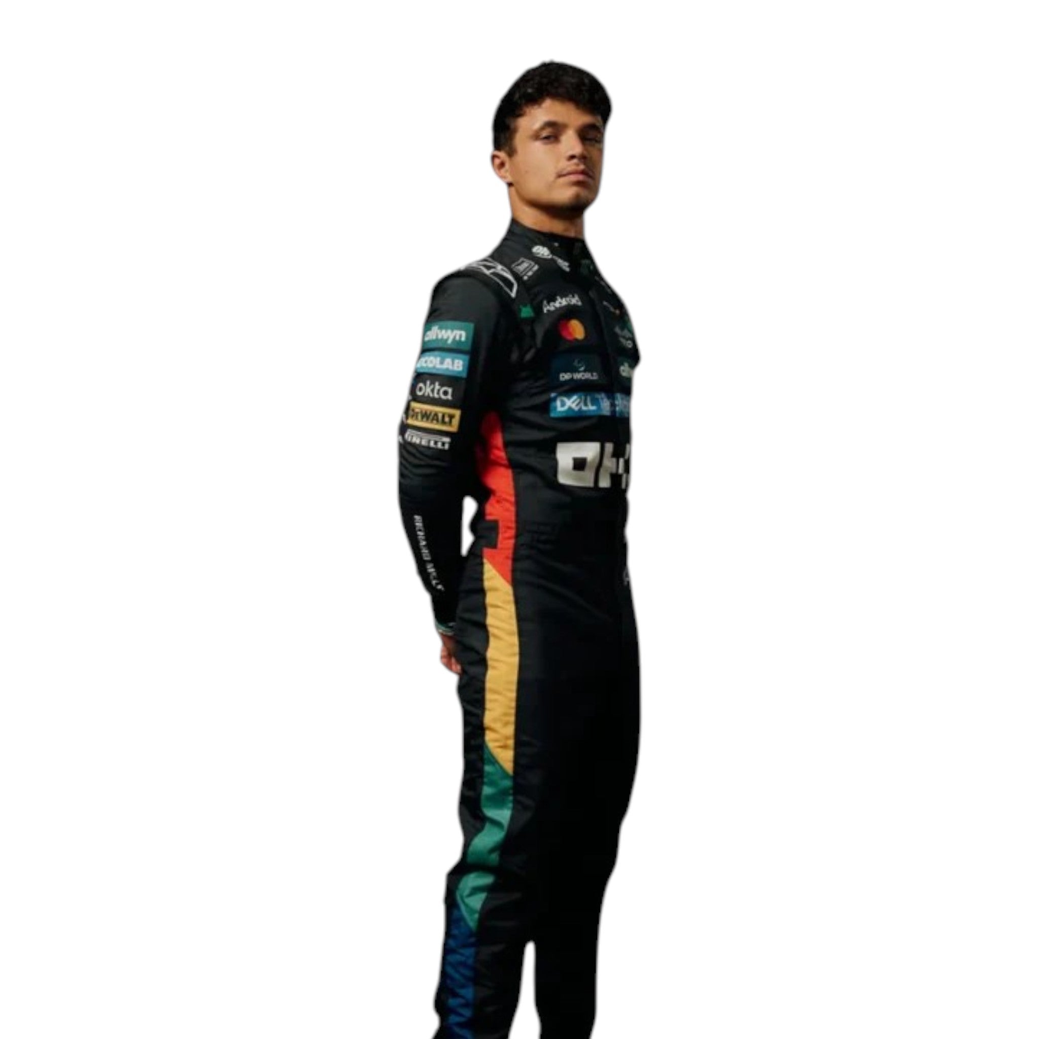 Lando Norris 2025 Mclaren Silverstone British GP F1 Race Suit | NOVAPULSE RACEWEAR