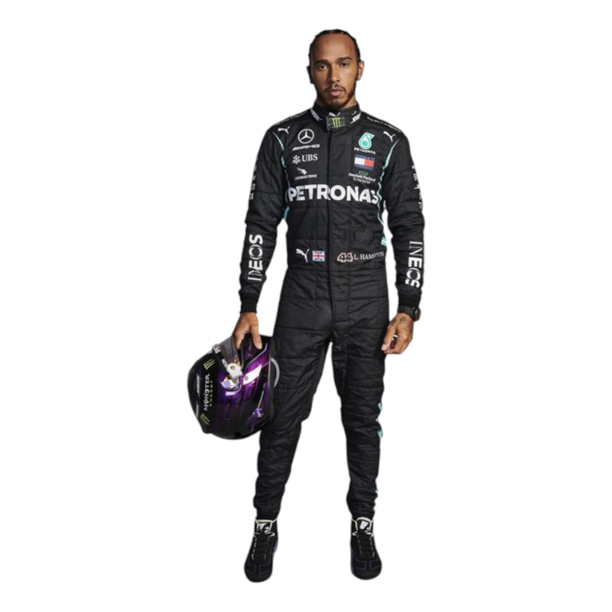 Lewis Hamilton 2021 Mercedes AMG Petronas F1 Race Suit | NOVAPULSE RACEWEAR