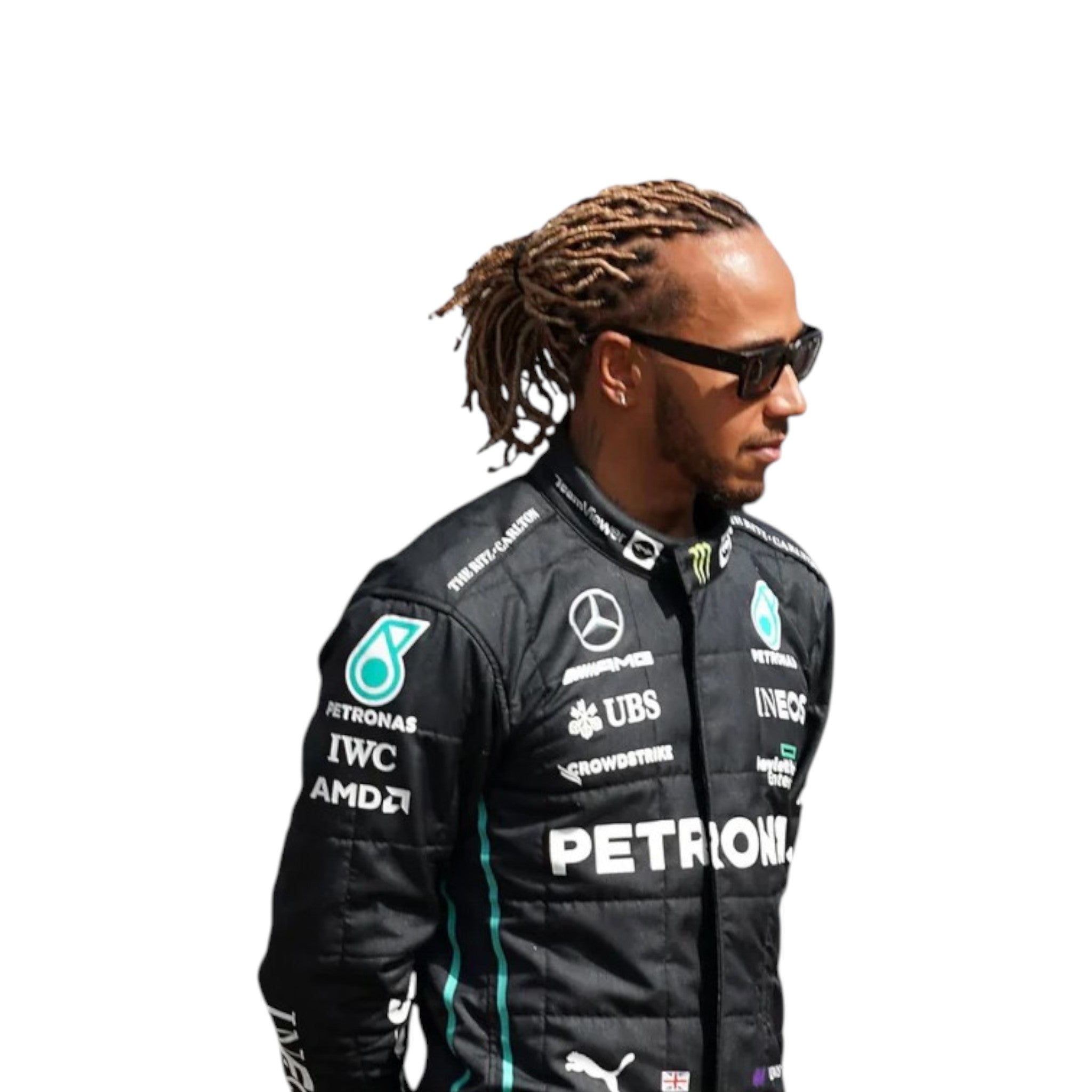 Lewis Hamilton 2022 Mercedes AMG Petronas F1 Race Suit - view 2 | NOVAPULSE RACEWEAR