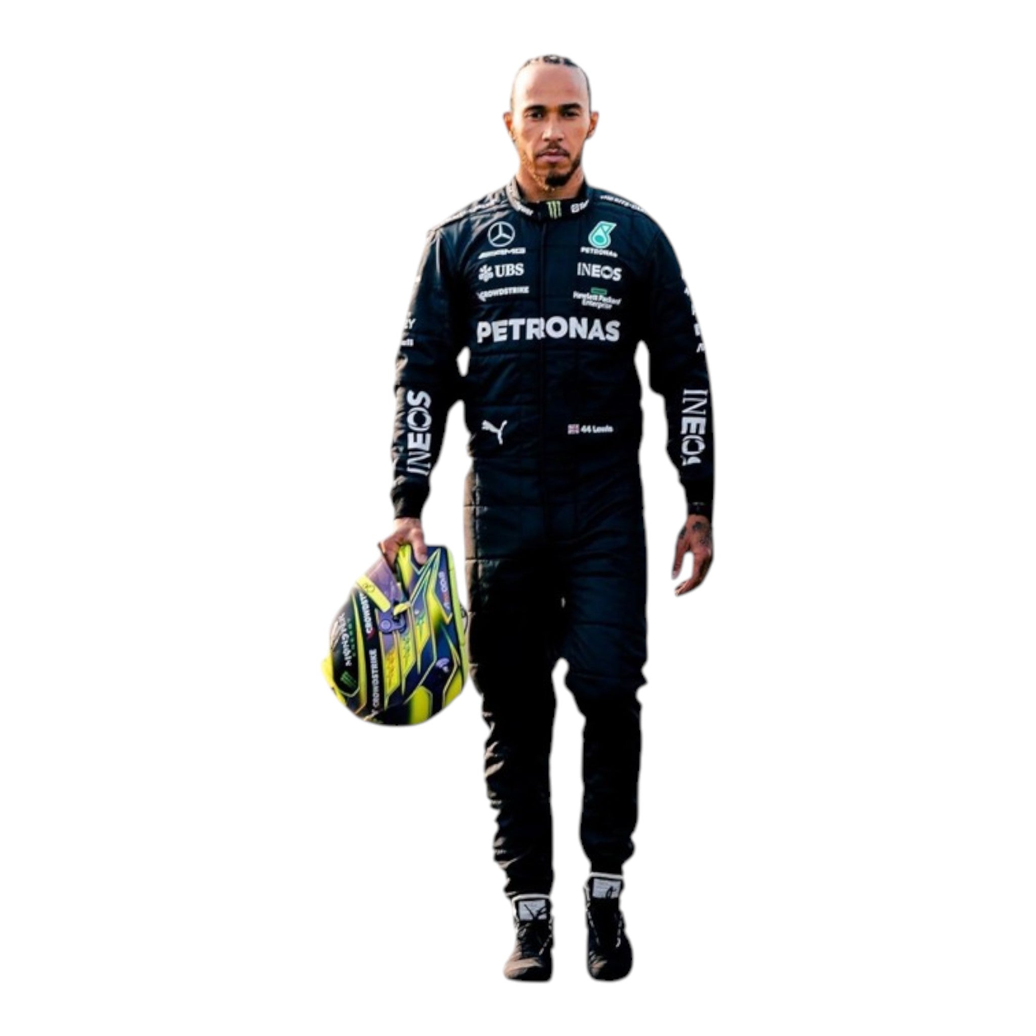 Lewis Hamilton 2023 Mercedes AMG Petronas F1 Race Suit | NOVAPULSE RACEWEAR