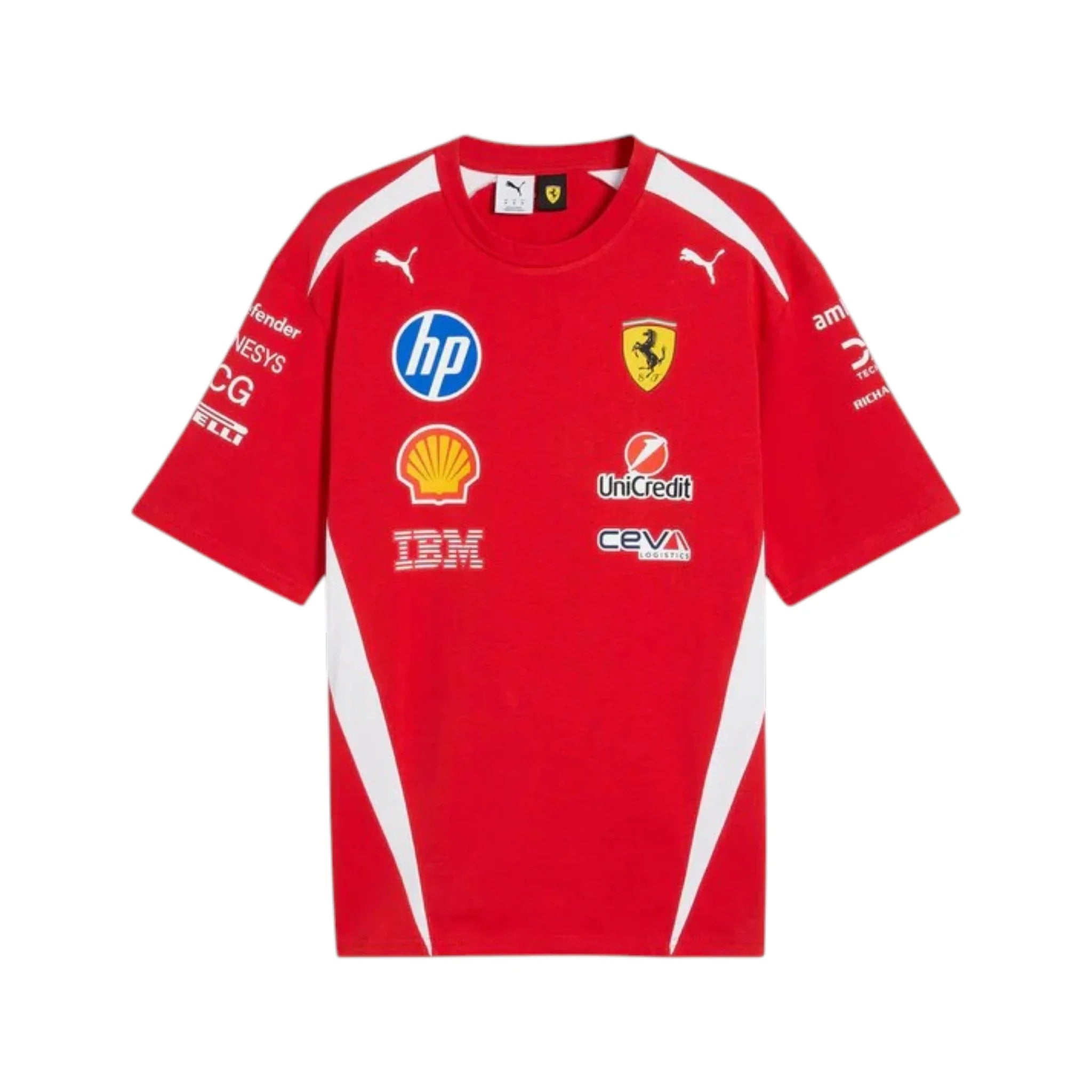 Lewis Hamilton 2025 Ferrari F1 Racing T-Shirt | NOVAPULSE RACEWEAR