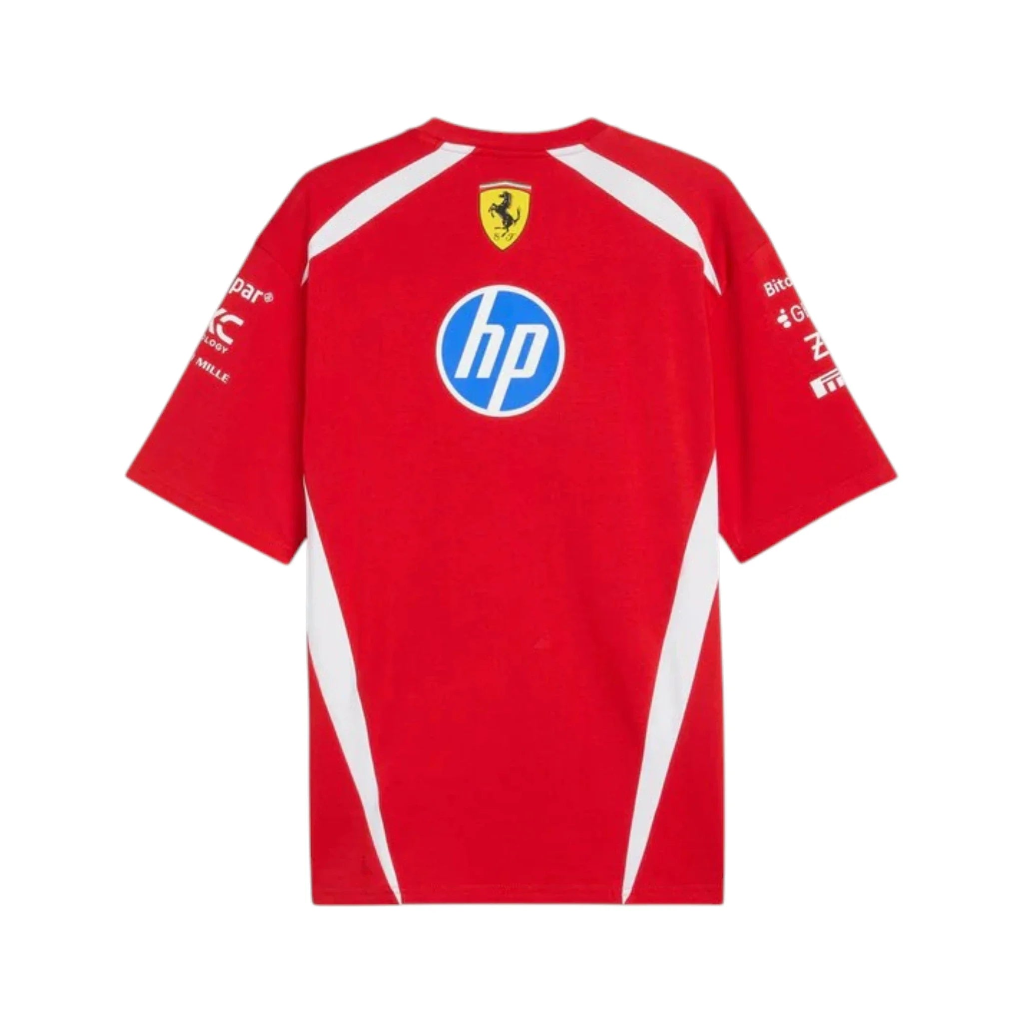 Lewis Hamilton 2025 Ferrari F1 Racing T-Shirt - view 2 | NOVAPULSE RACEWEAR