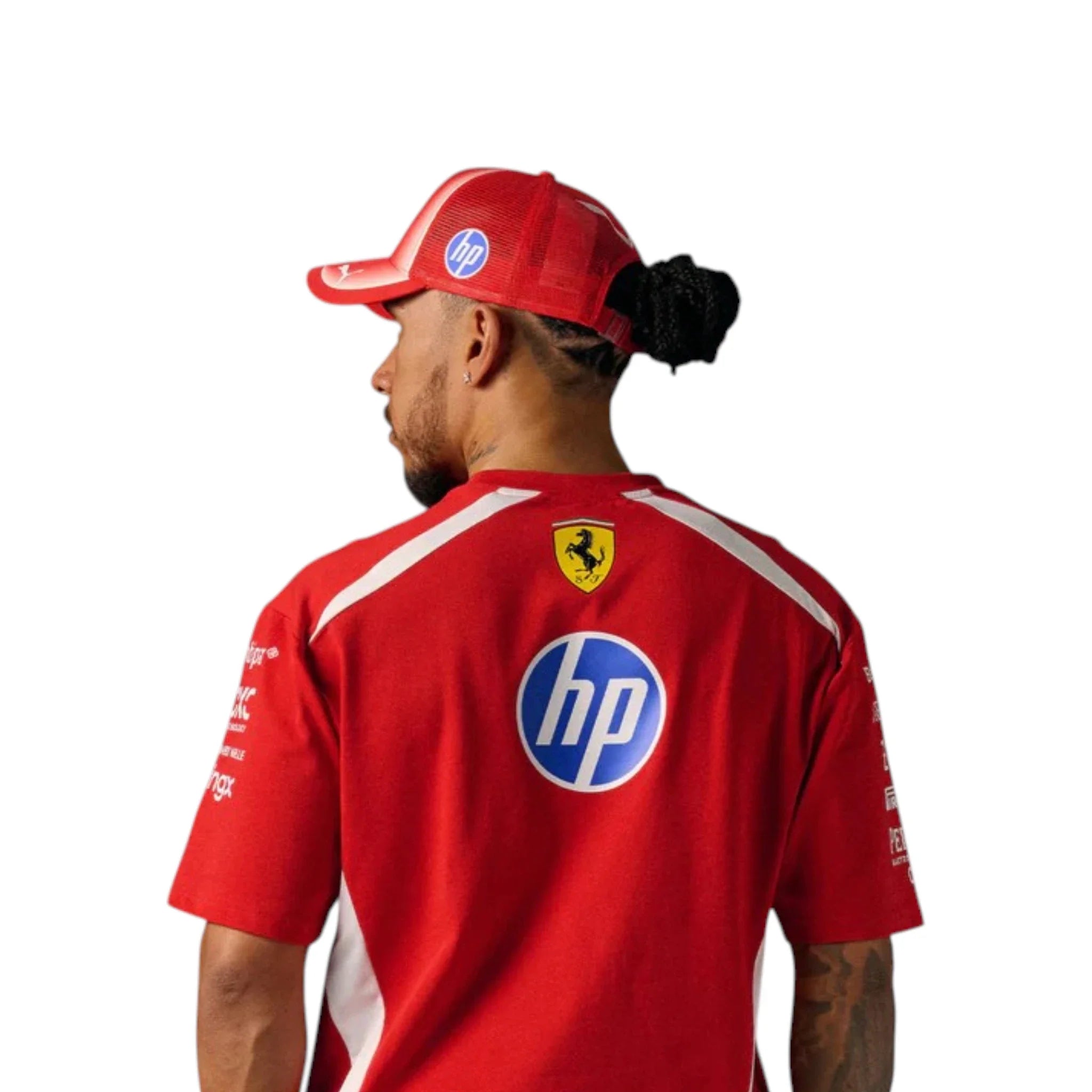 Lewis Hamilton 2025 Ferrari F1 Racing T-Shirt - view 4 | NOVAPULSE RACEWEAR