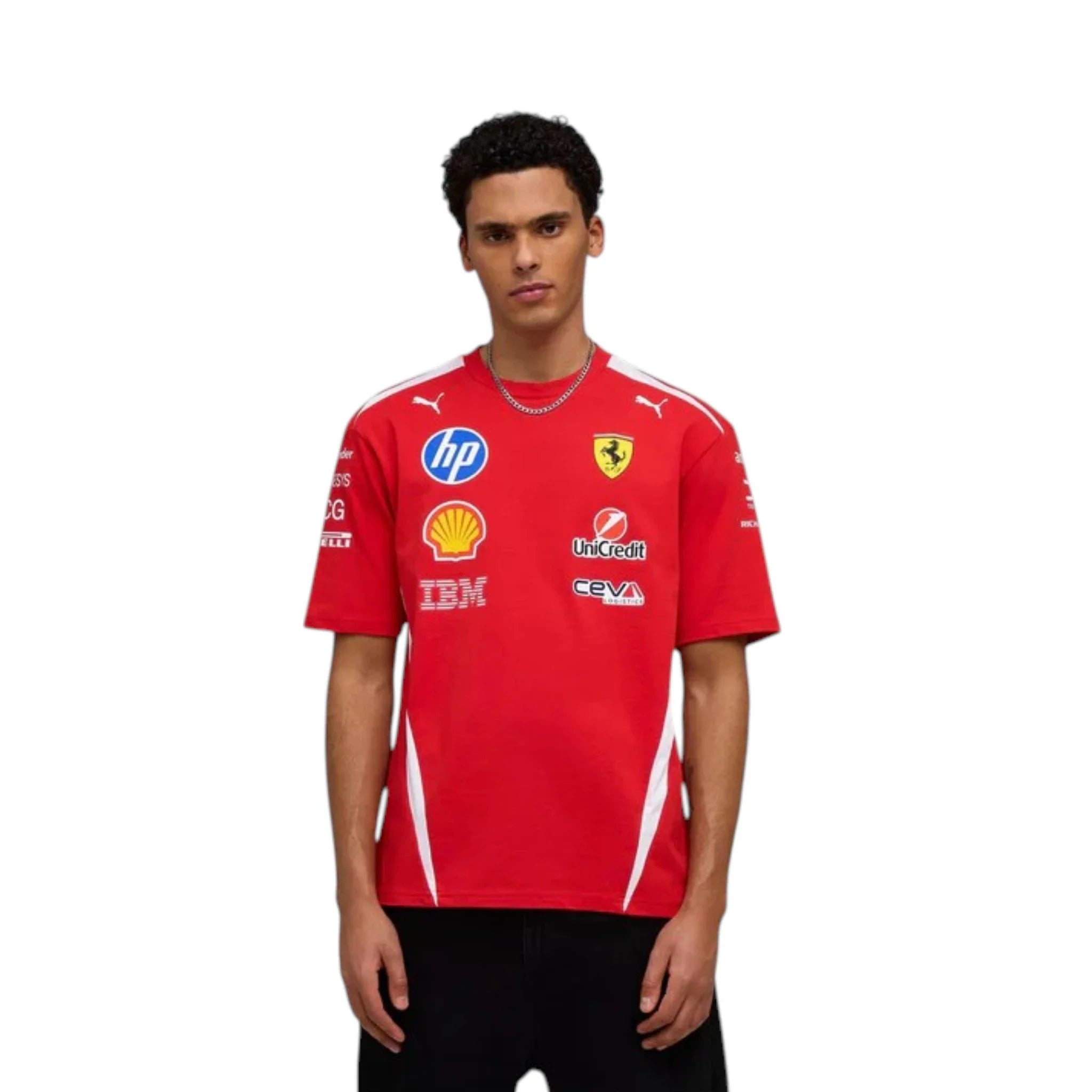 Lewis Hamilton 2025 Ferrari F1 Racing T-Shirt - view 5 | NOVAPULSE RACEWEAR