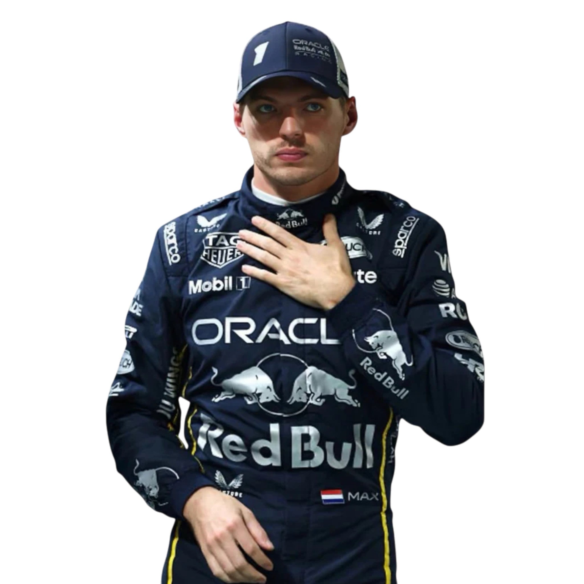 Max Verstappen 2025 Red Bull Las Vegas GP F1 Race Suit - view 2 | NOVAPULSE RACEWEAR