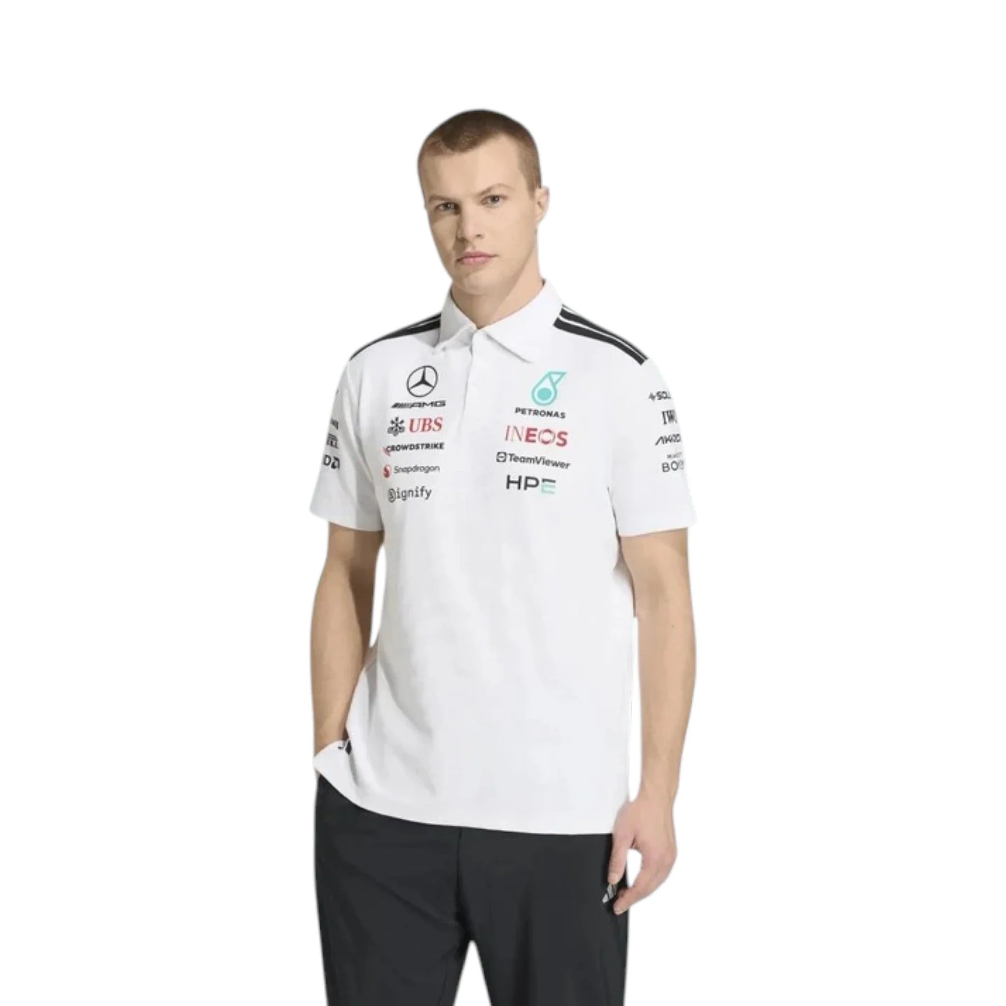 Mercedes-AMG Petronas F1 Team Polo Shirt - view 2 | NOVAPULSE RACEWEAR