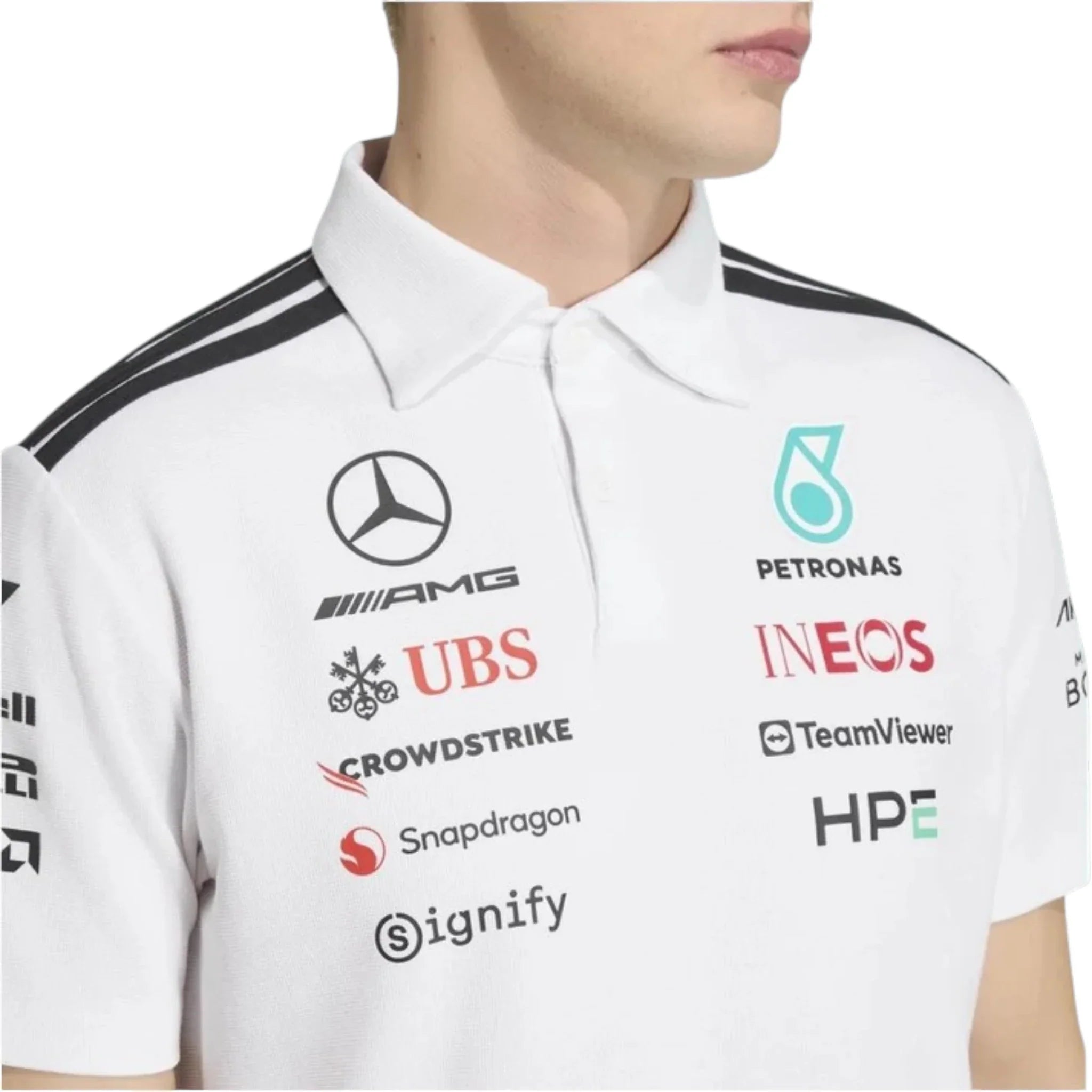 Mercedes-AMG Petronas F1 Team Polo Shirt - view 6 | NOVAPULSE RACEWEAR