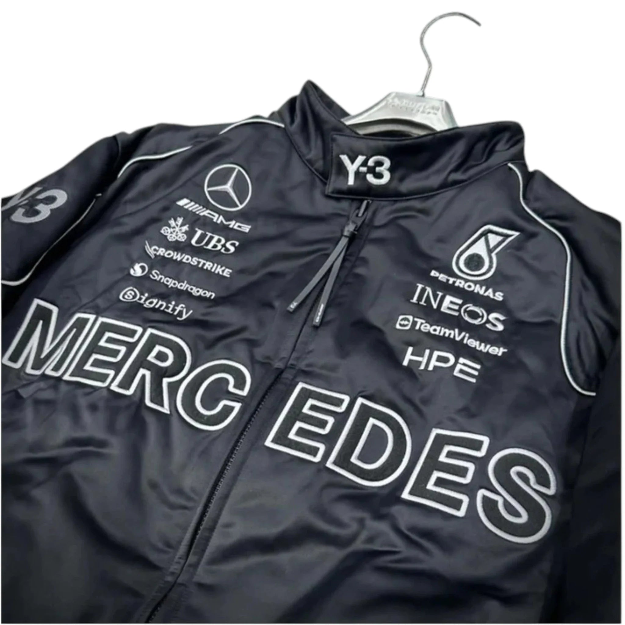 Mercedes-AMG Petronas Y-3 Collaboration F1 Jacket - view 3 | NOVAPULSE RACEWEAR