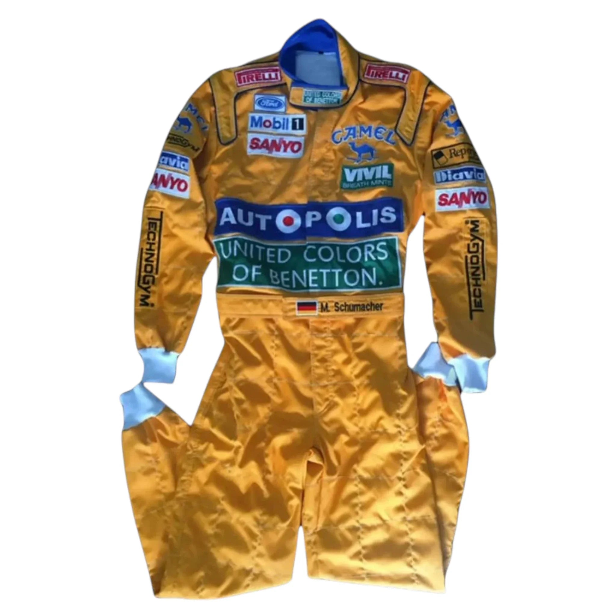 Michael Schumacher 1991 Benetton F1 Racing Suit | NOVAPULSE RACEWEAR
