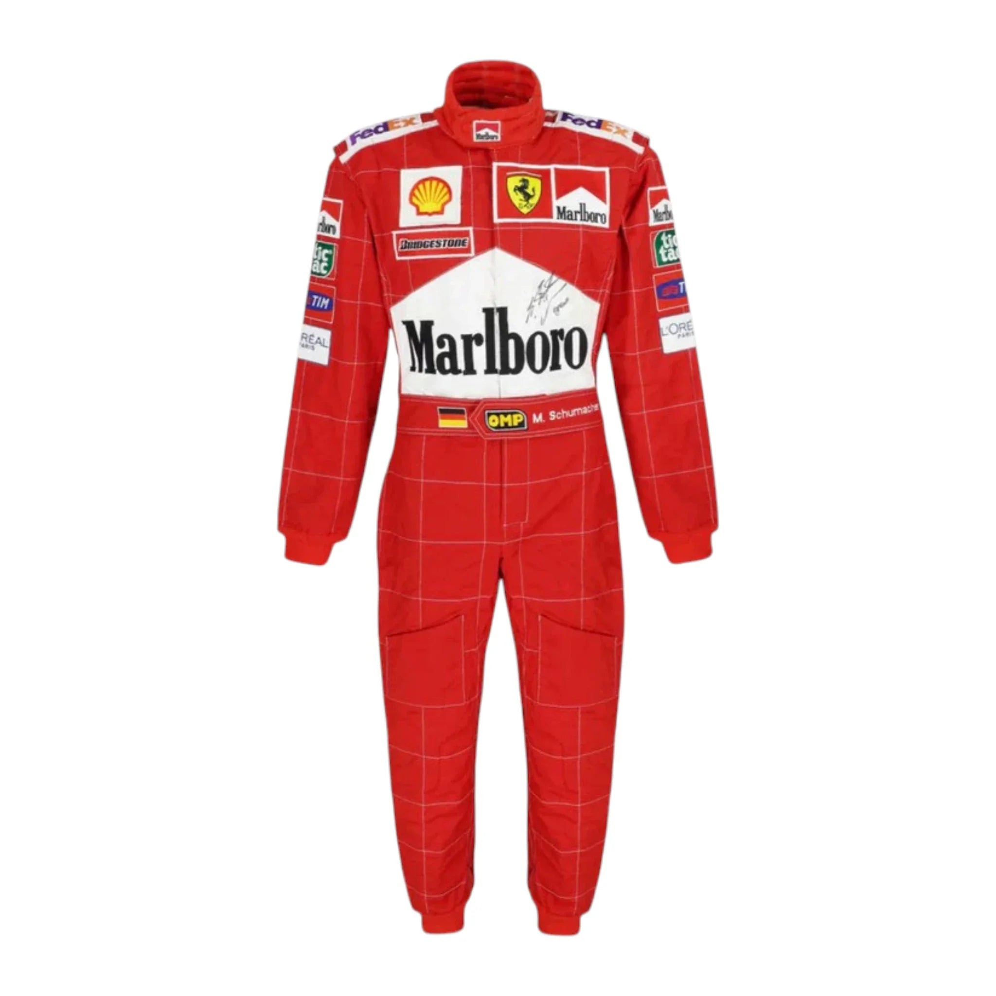 Michael Schumacher 2004 Ferrari F1 Racing Suit | NOVAPULSE RACEWEAR