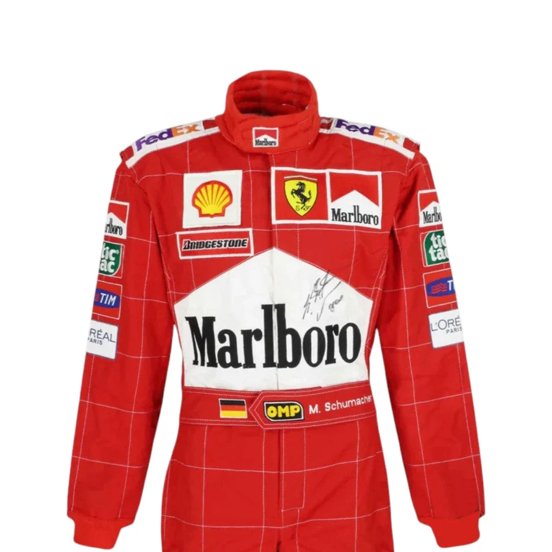 Michael Schumacher 2004 Ferrari F1 Racing Suit - view 2 | NOVAPULSE RACEWEAR