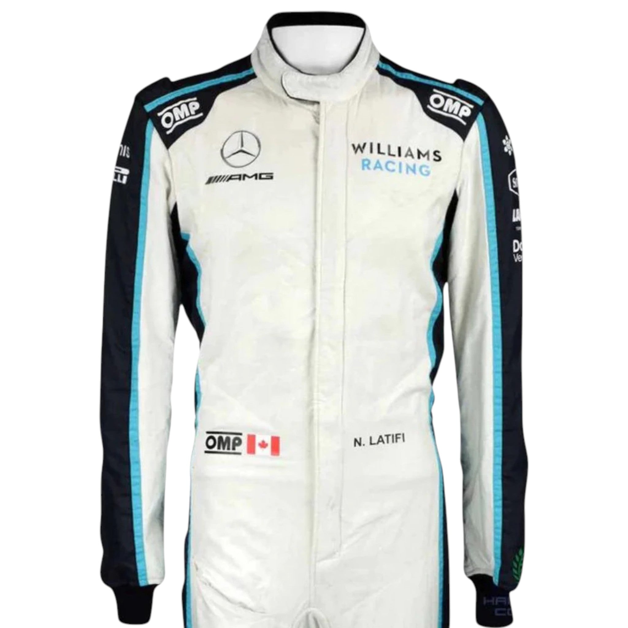 Nicholas Latifi 2021 Williams F1 Race Suit | NOVAPULSE RACEWEAR