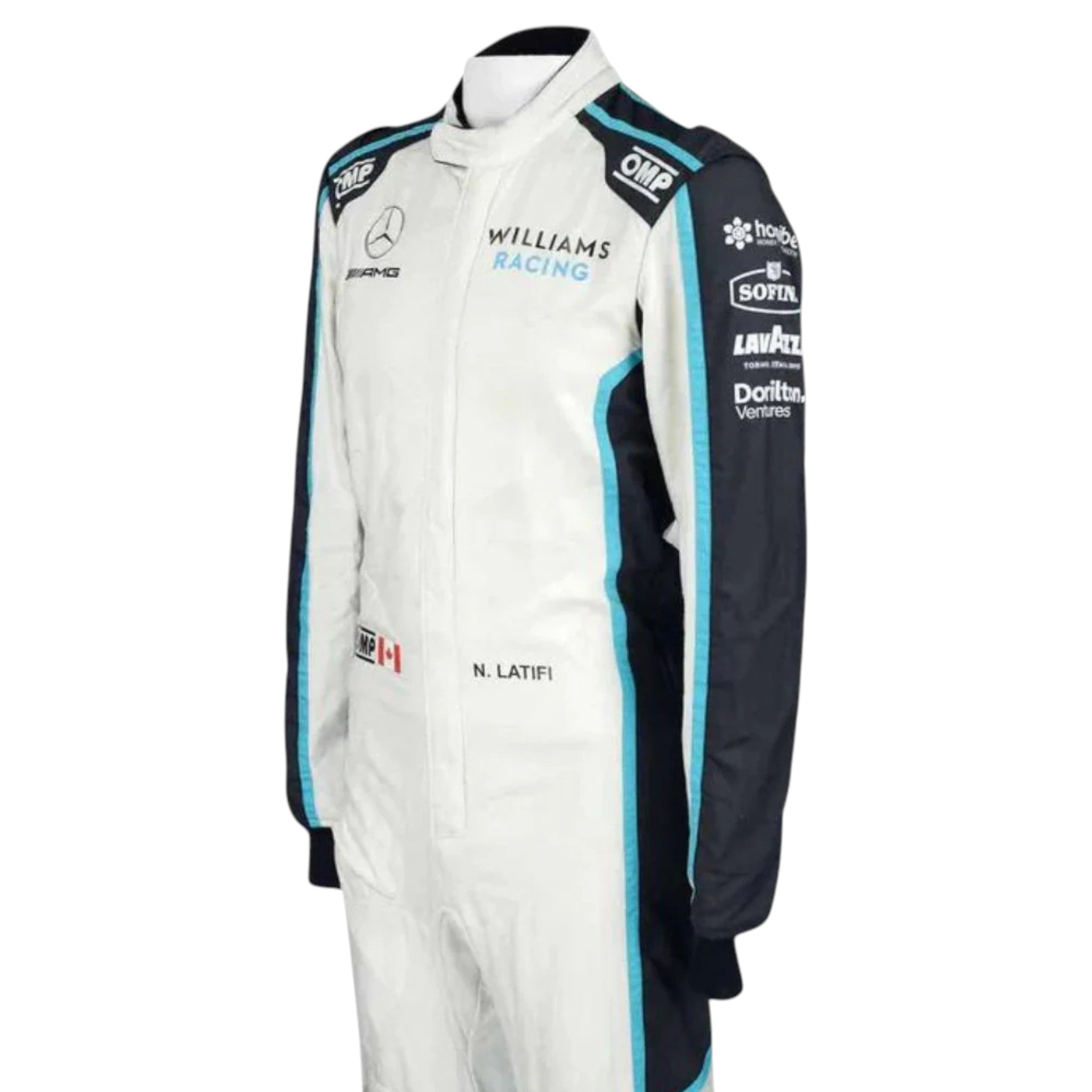 Nicholas Latifi 2021 Williams F1 Race Suit - view 2 | NOVAPULSE RACEWEAR