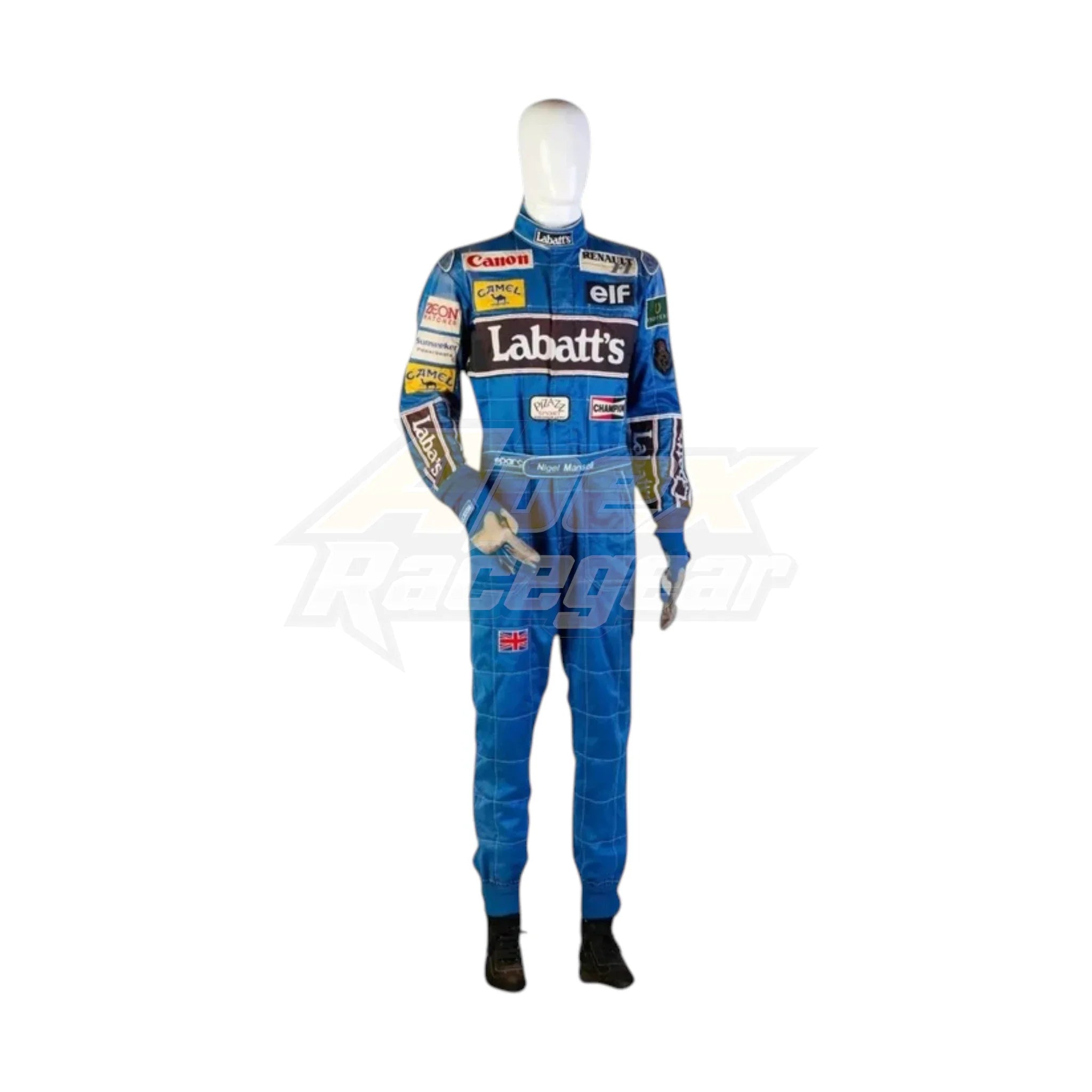 Nigel Mansell 1992 Williams F1 Racing Suit | NOVAPULSE RACEWEAR