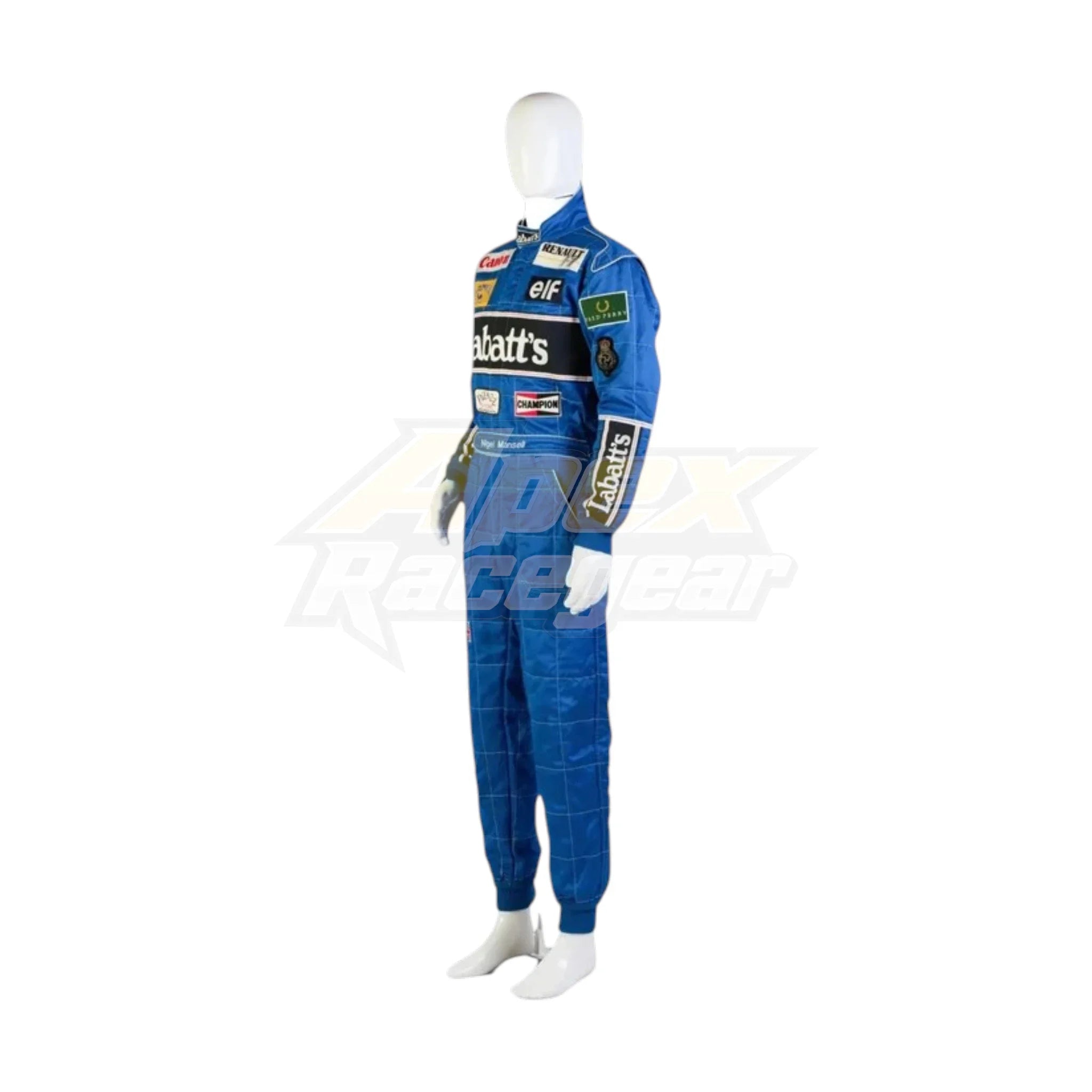 Nigel Mansell 1992 Williams F1 Racing Suit - view 2 | NOVAPULSE RACEWEAR