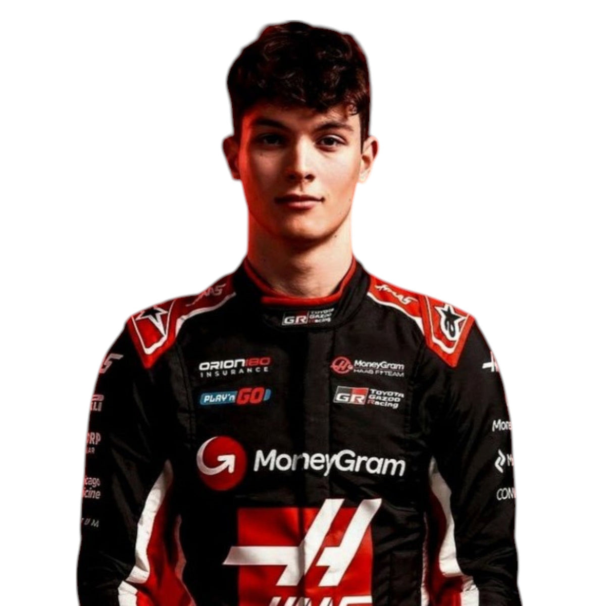 Oliver Bearman 2025 Haas F1 Race Suit | NOVAPULSE RACEWEAR