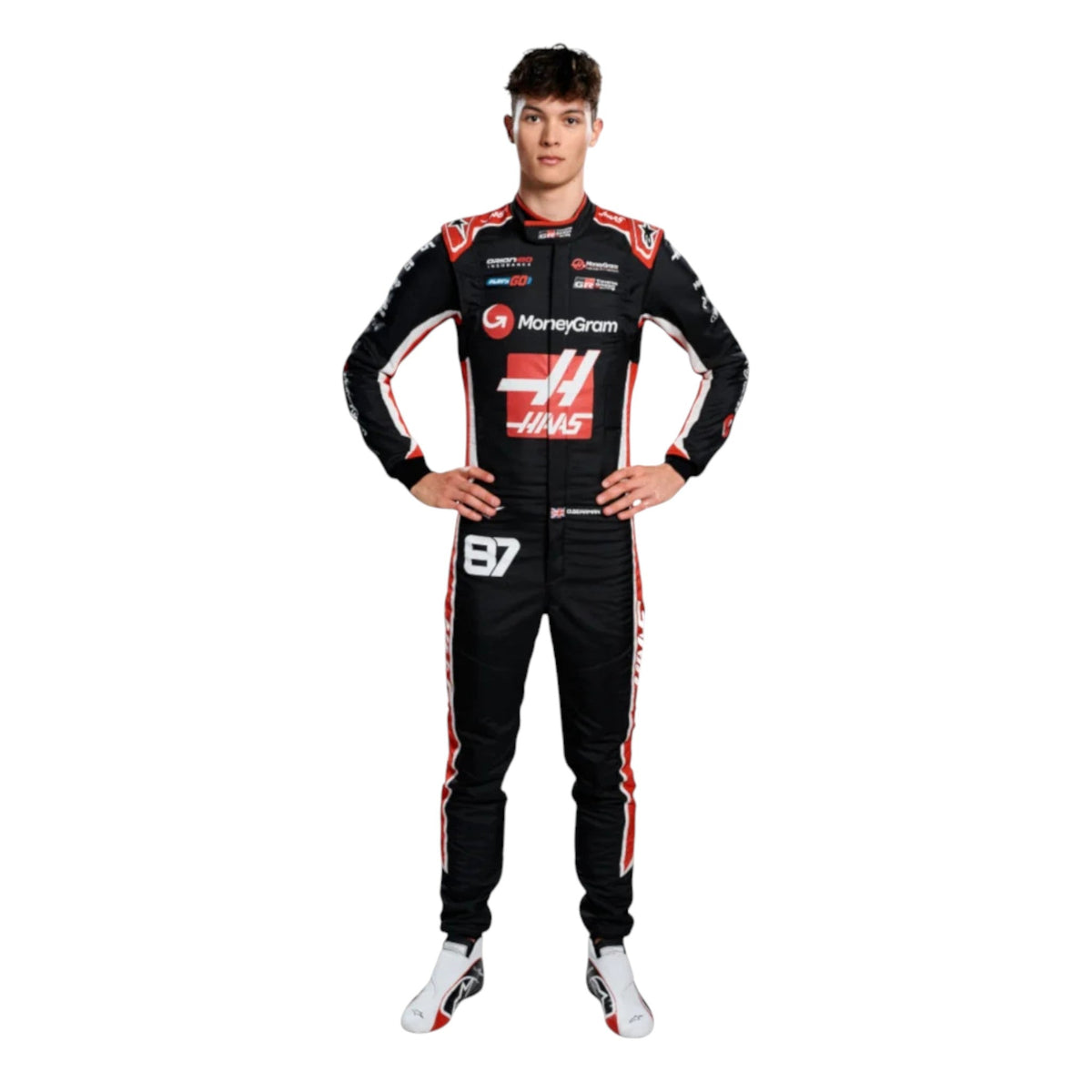 Oliver Bearman 2025 Haas F1 Race Suit - view 3 | NOVAPULSE RACEWEAR