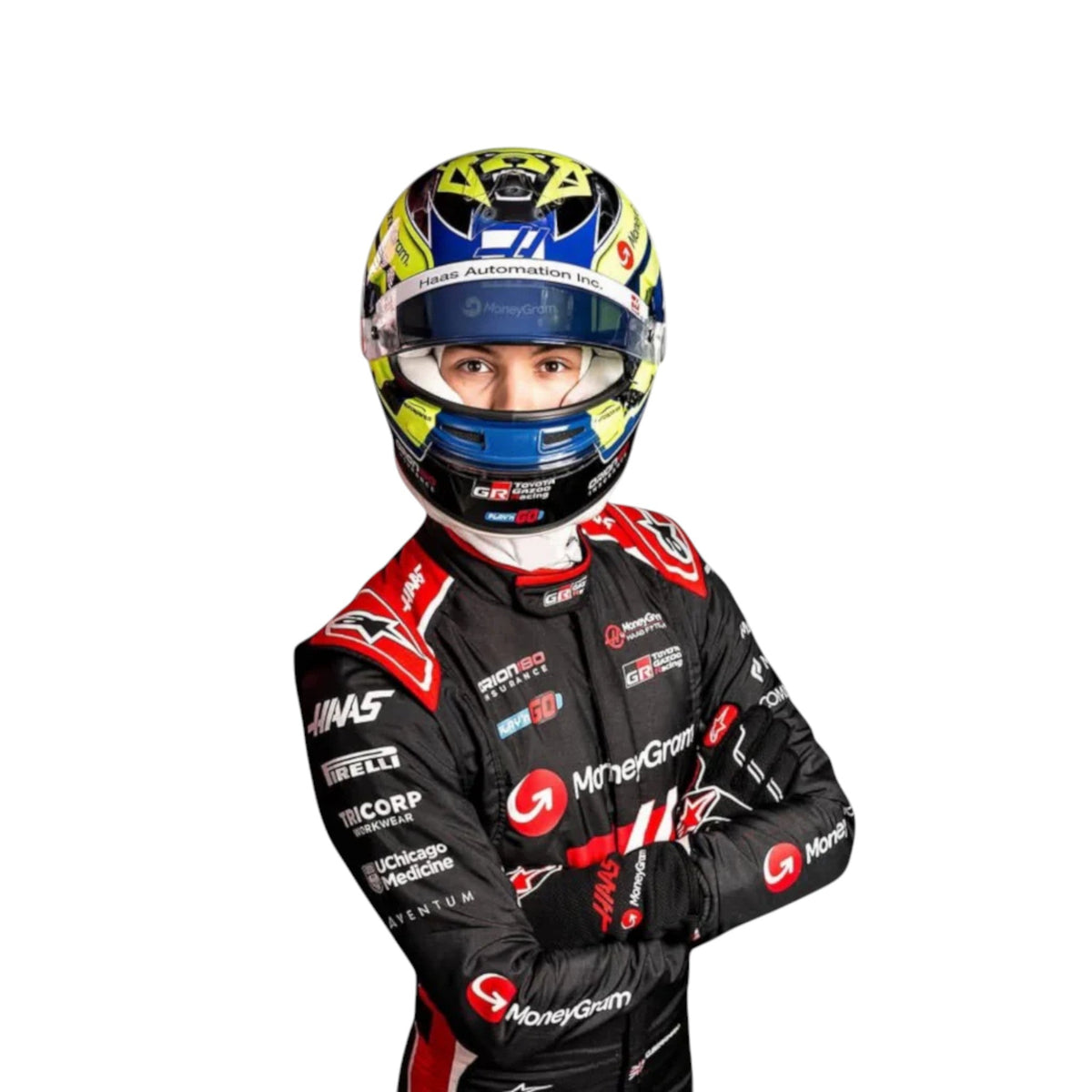 Oliver Bearman 2025 Haas F1 Race Suit - view 4 | NOVAPULSE RACEWEAR