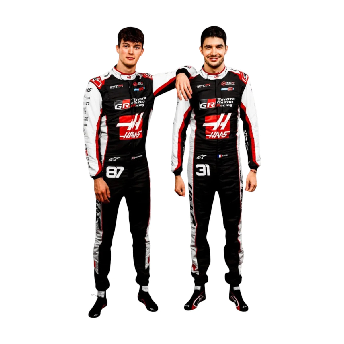 Oliver Bearman 2026 Haas F1 Race Suit - view 2 | NOVAPULSE RACEWEAR