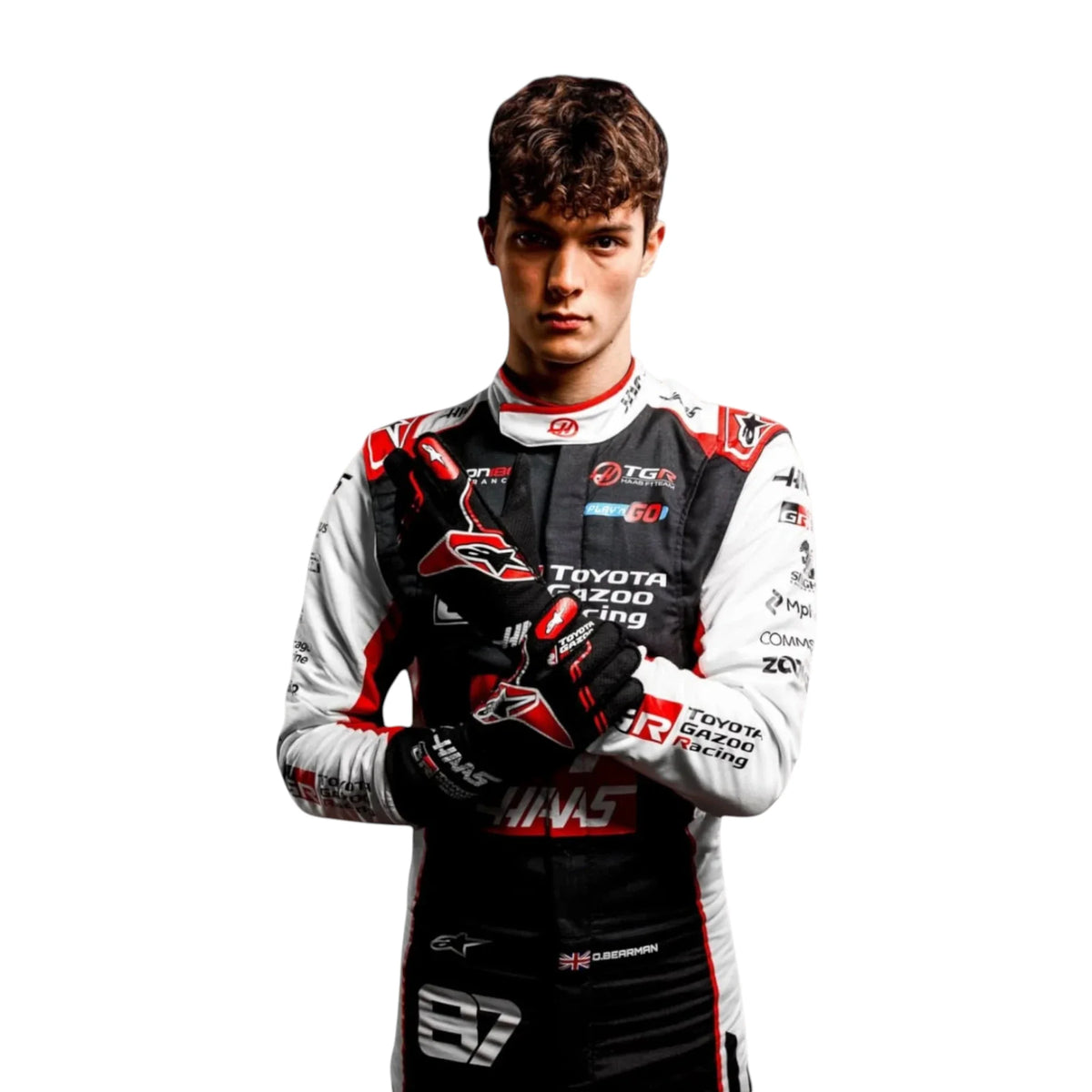 Oliver Bearman 2026 Haas F1 Race Suit - view 4 | NOVAPULSE RACEWEAR