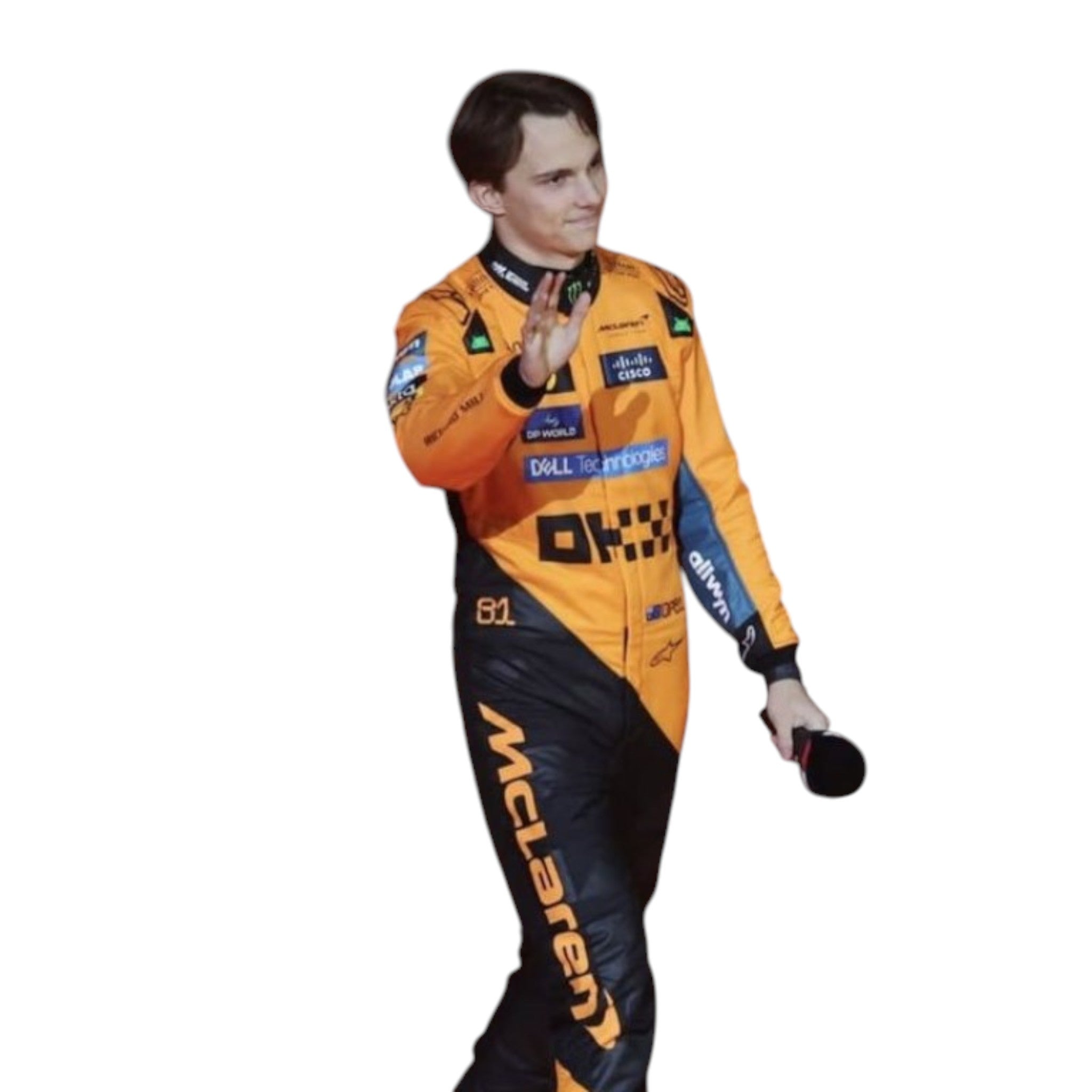 Oscar Piastri 2025 Mclaren F1 Race Suit - view 2 | NOVAPULSE RACEWEAR