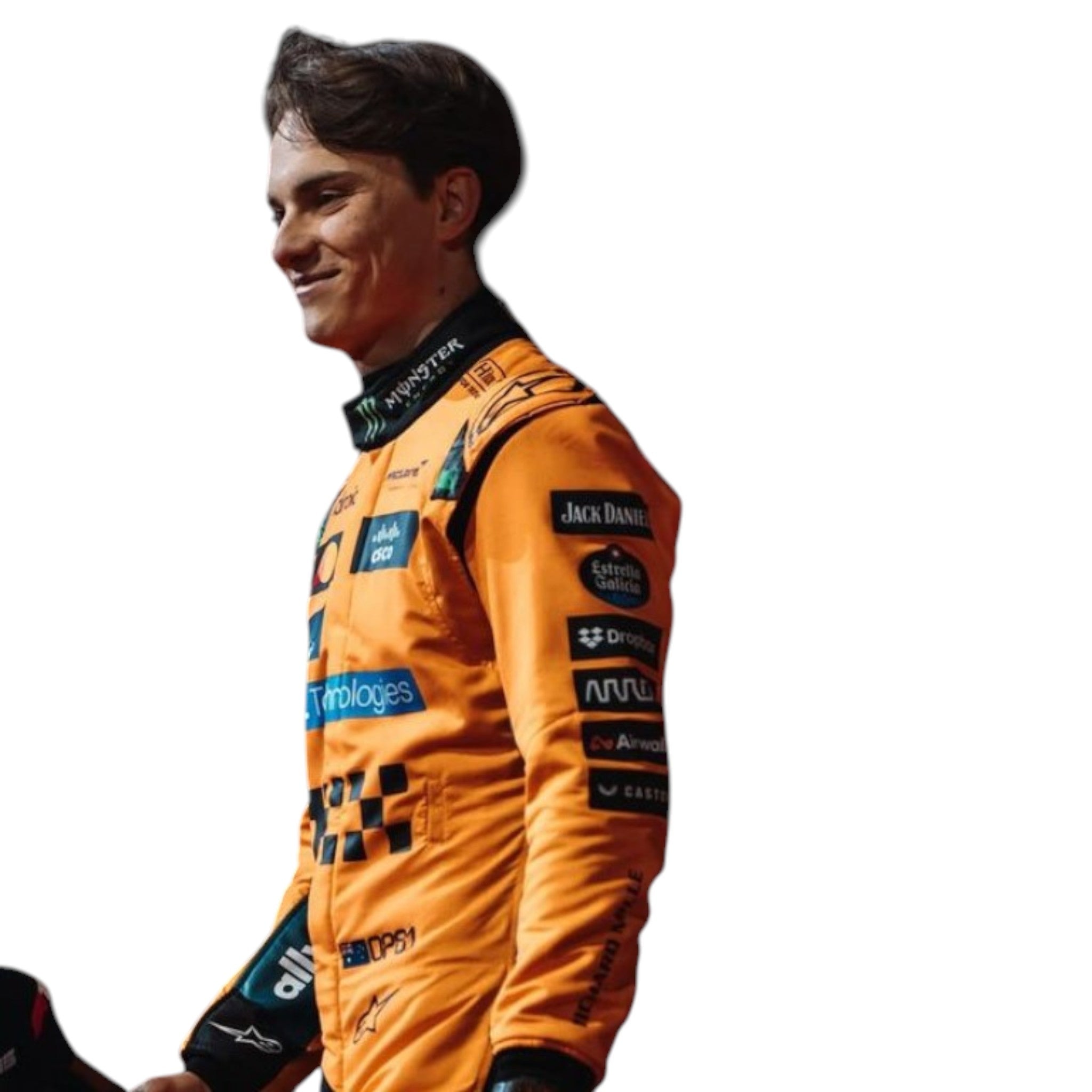 Oscar Piastri 2025 Mclaren F1 Race Suit - view 3 | NOVAPULSE RACEWEAR