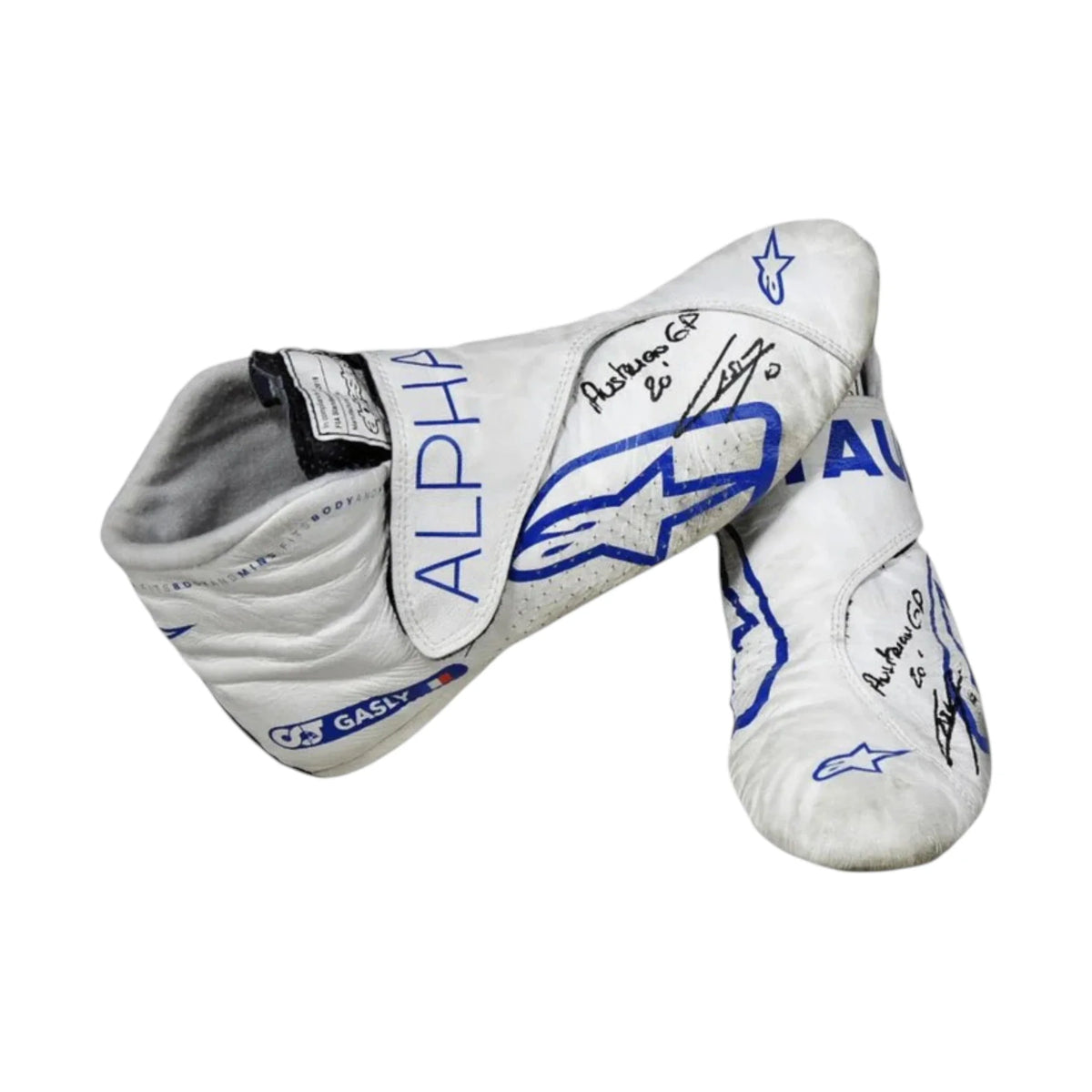 Pierre Gasly 2020 AlphaTauri Austrian GP F1 Racing Shoes - view 2 | NOVAPULSE RACEWEAR