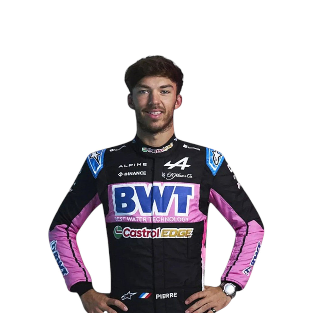 Pierre Gasly 2024 BWT Alpine F1 Race Suit | NOVAPULSE RACEWEAR