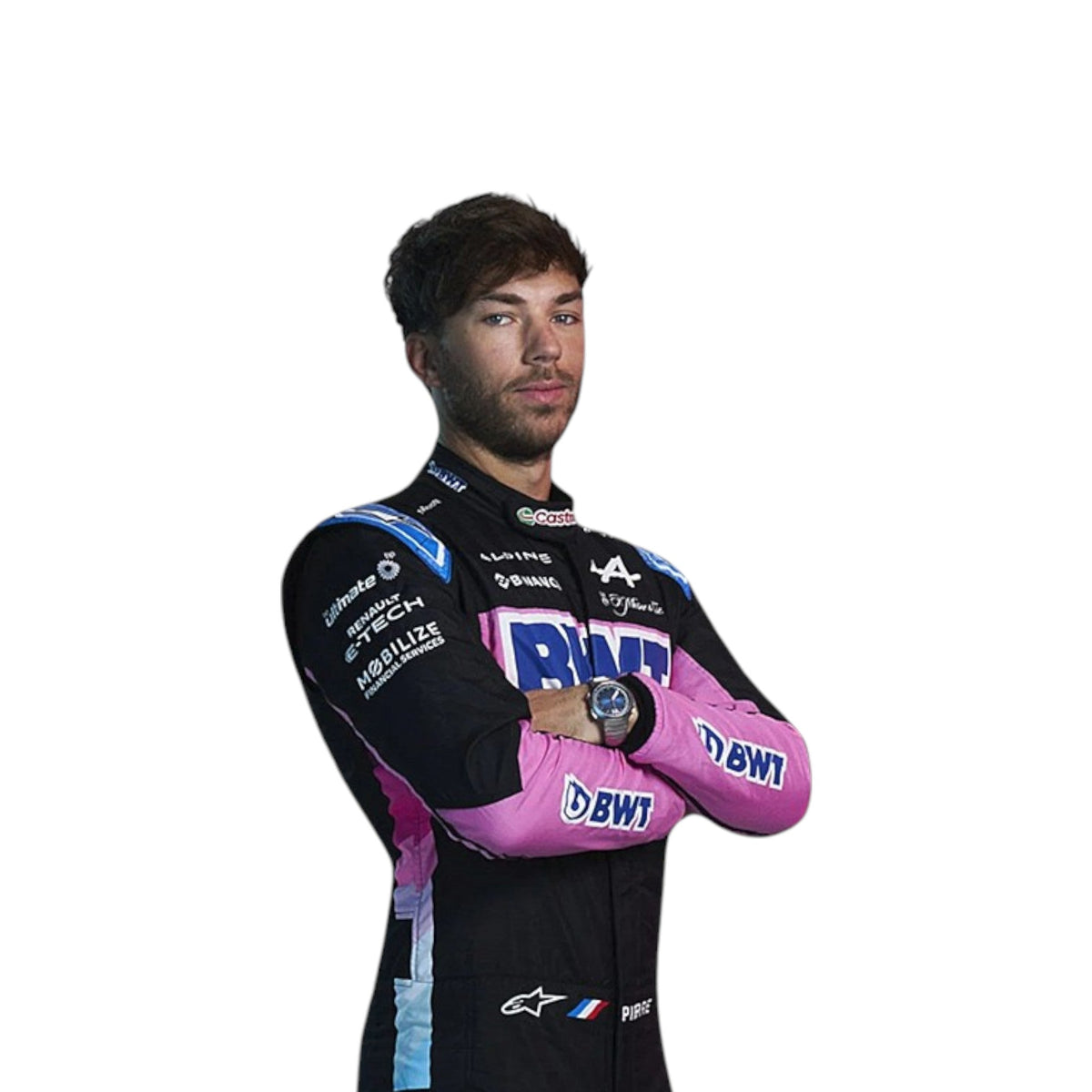 Pierre Gasly 2024 BWT Alpine F1 Race Suit - view 2 | NOVAPULSE RACEWEAR