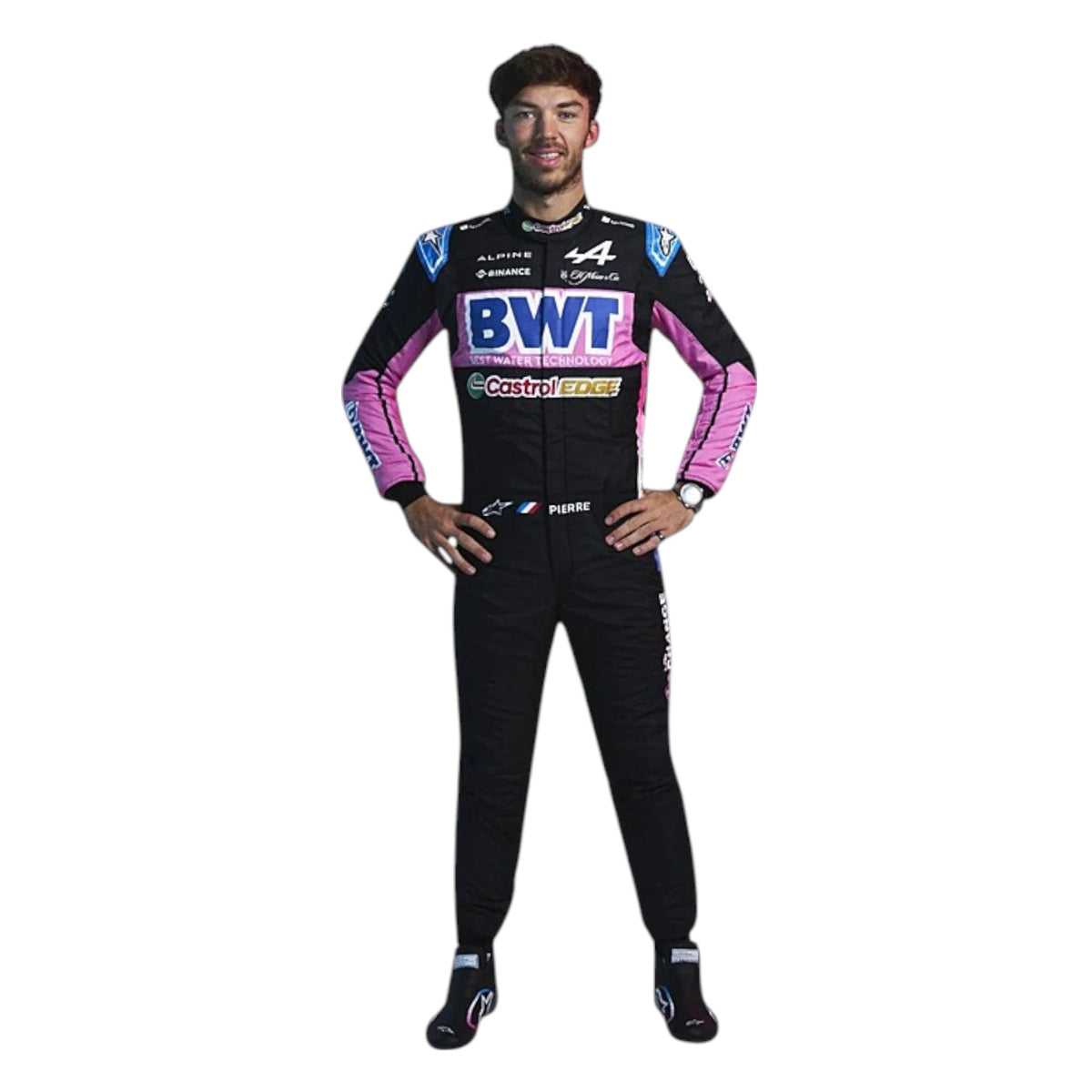 Pierre Gasly 2024 BWT Alpine F1 Race Suit - view 3 | NOVAPULSE RACEWEAR