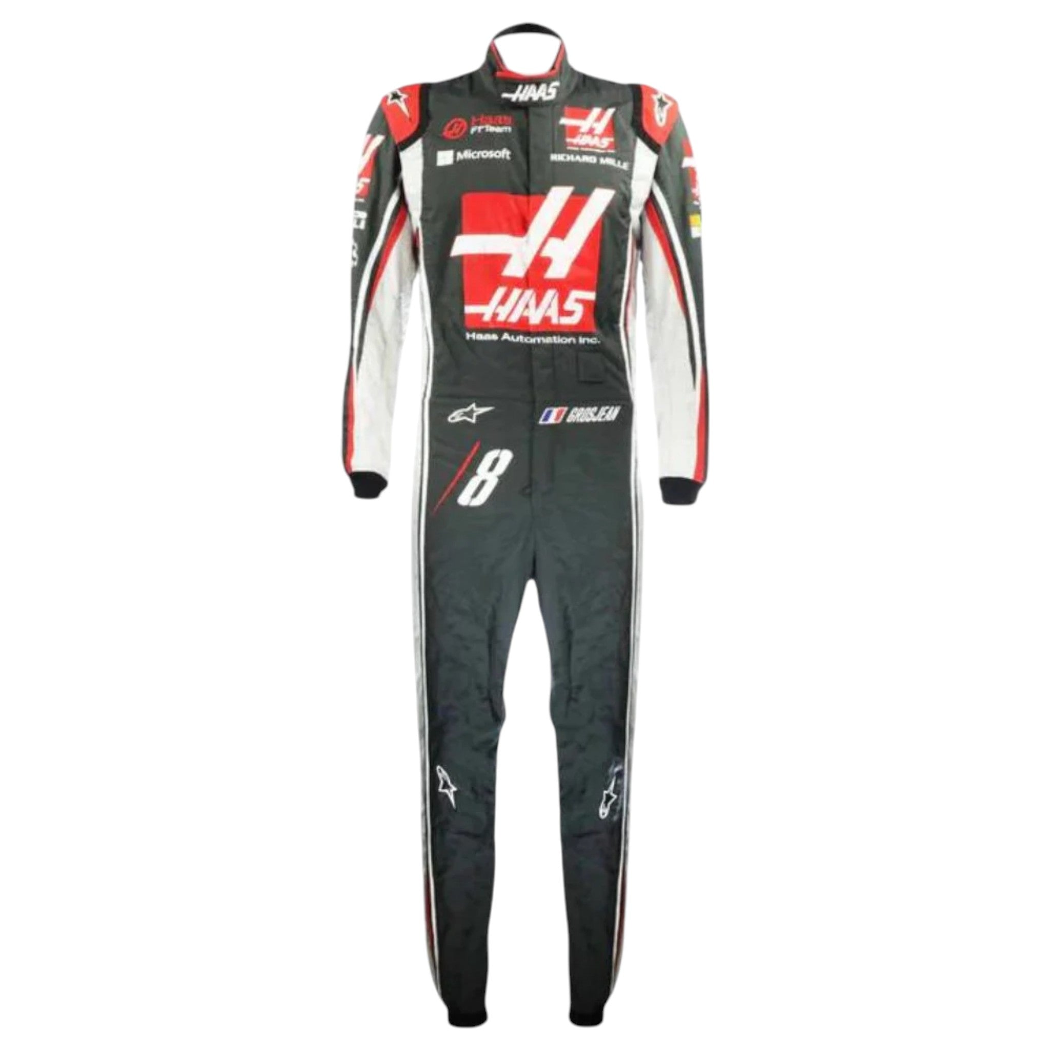 Romain Grosjean 2017 Haas F1 Race Suit | NOVAPULSE RACEWEAR