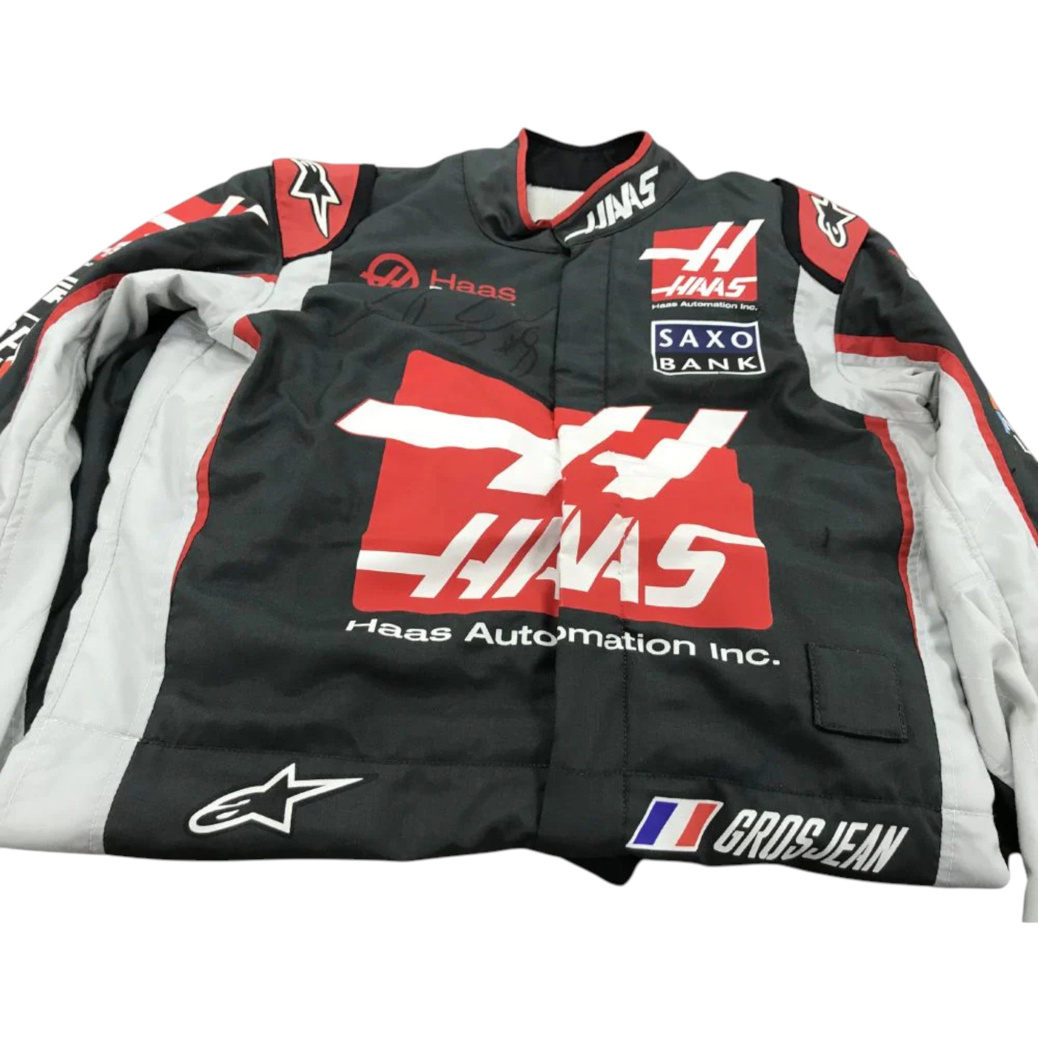 Romain Grosjean 2018 Haas F1 Race Suit - view 2 | NOVAPULSE RACEWEAR