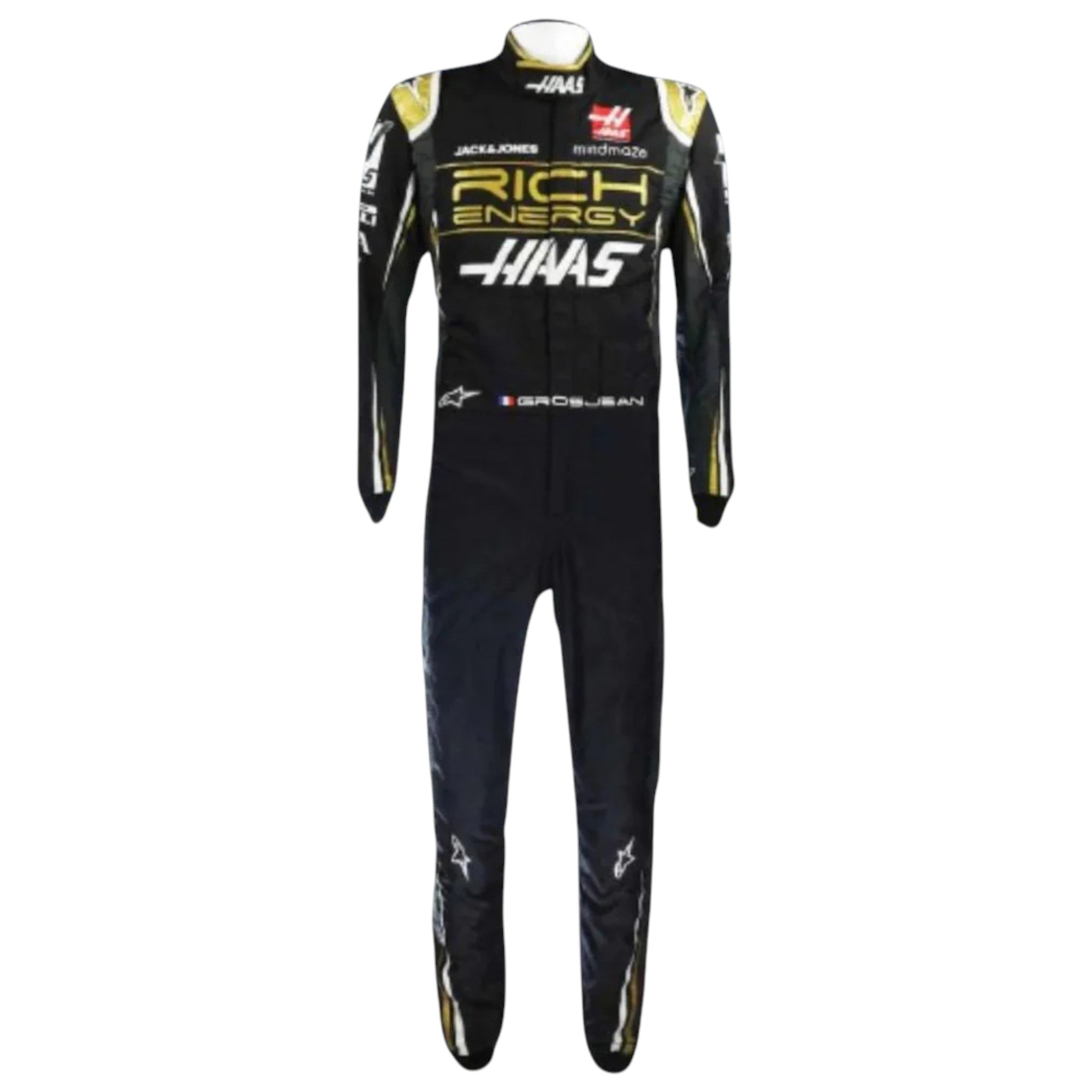 Romain Grosjean 2019 Haas F1 Race Suit | NOVAPULSE RACEWEAR
