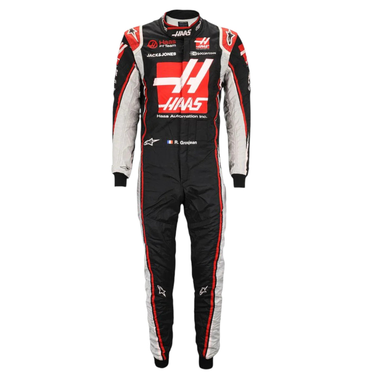 Romain Grosjean 2020 Haas F1 Race Suit | NOVAPULSE RACEWEAR