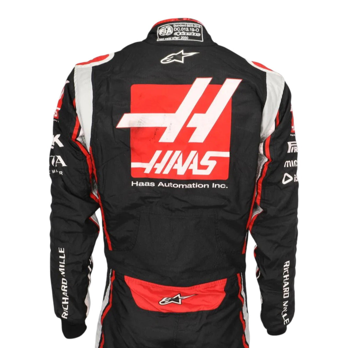 Romain Grosjean 2020 Haas F1 Race Suit - view 2 | NOVAPULSE RACEWEAR