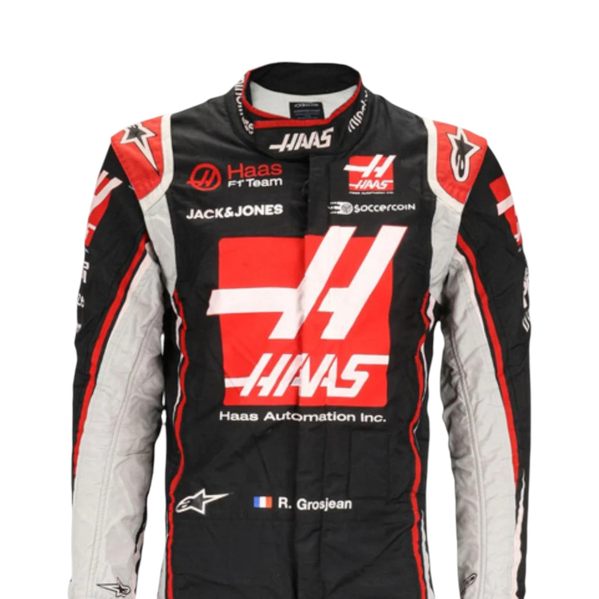 Romain Grosjean 2020 Haas F1 Race Suit - view 3 | NOVAPULSE RACEWEAR