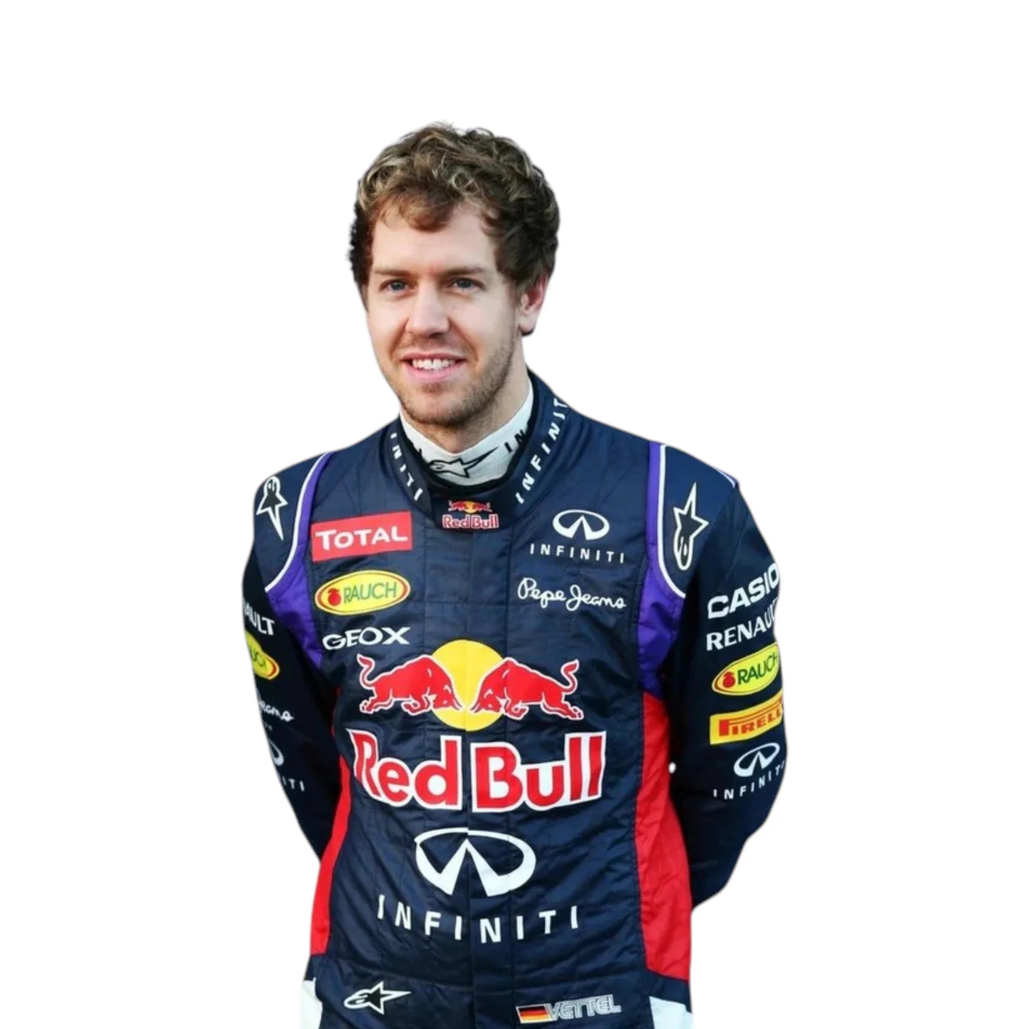Sebastian Vettel 2014 Red Bull F1 Racing Suit - view 4 | NOVAPULSE RACEWEAR