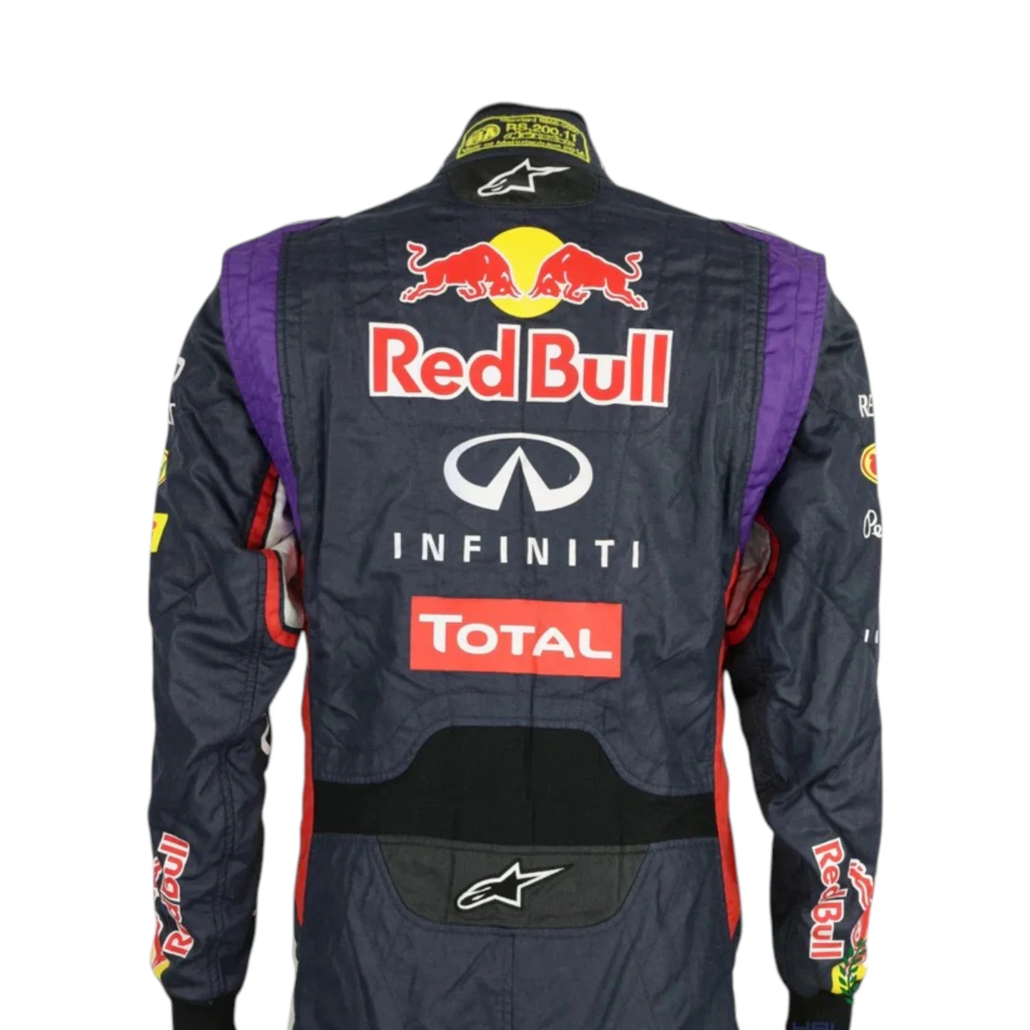 Sebastian Vettel 2014 Red Bull F1 Racing Suit - view 6 | NOVAPULSE RACEWEAR