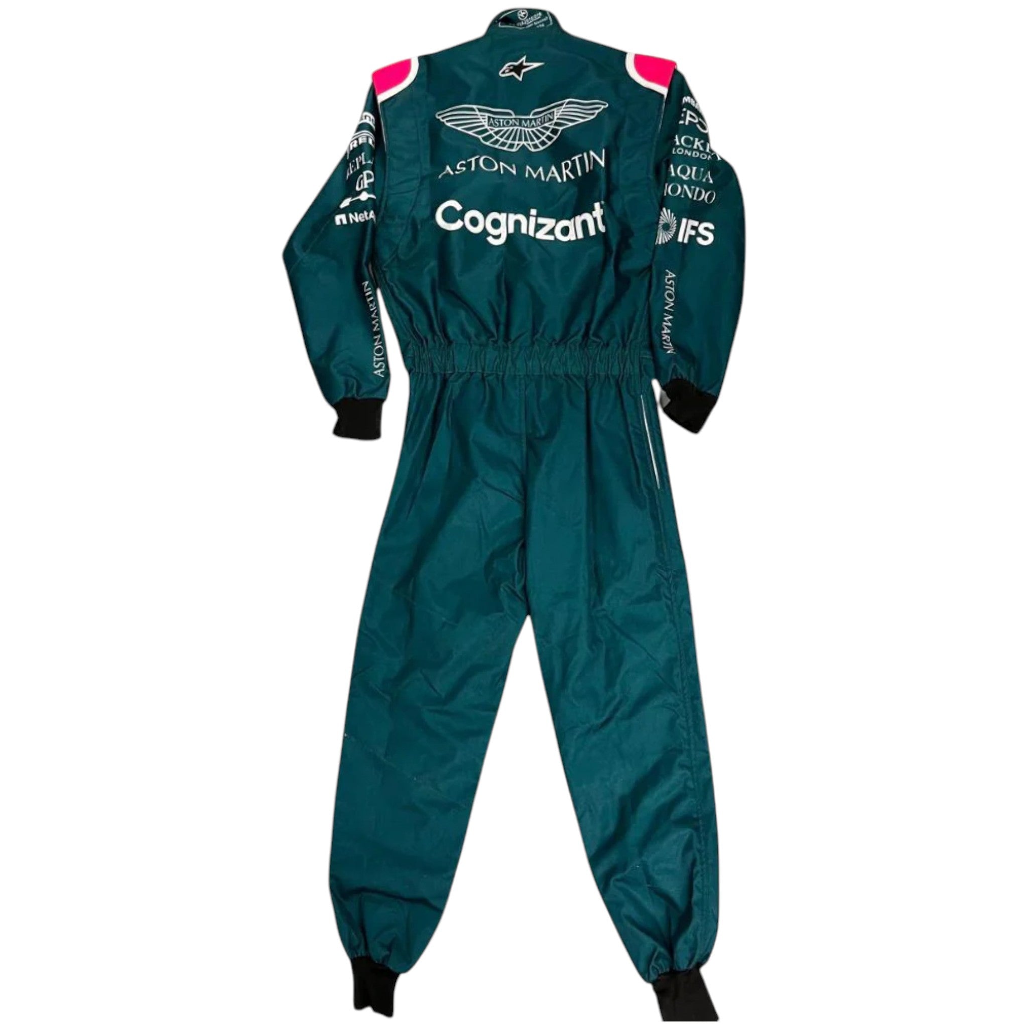 Sebastian Vettel 2021 Aston Martin F1 Race Suit - view 4 | NOVAPULSE RACEWEAR