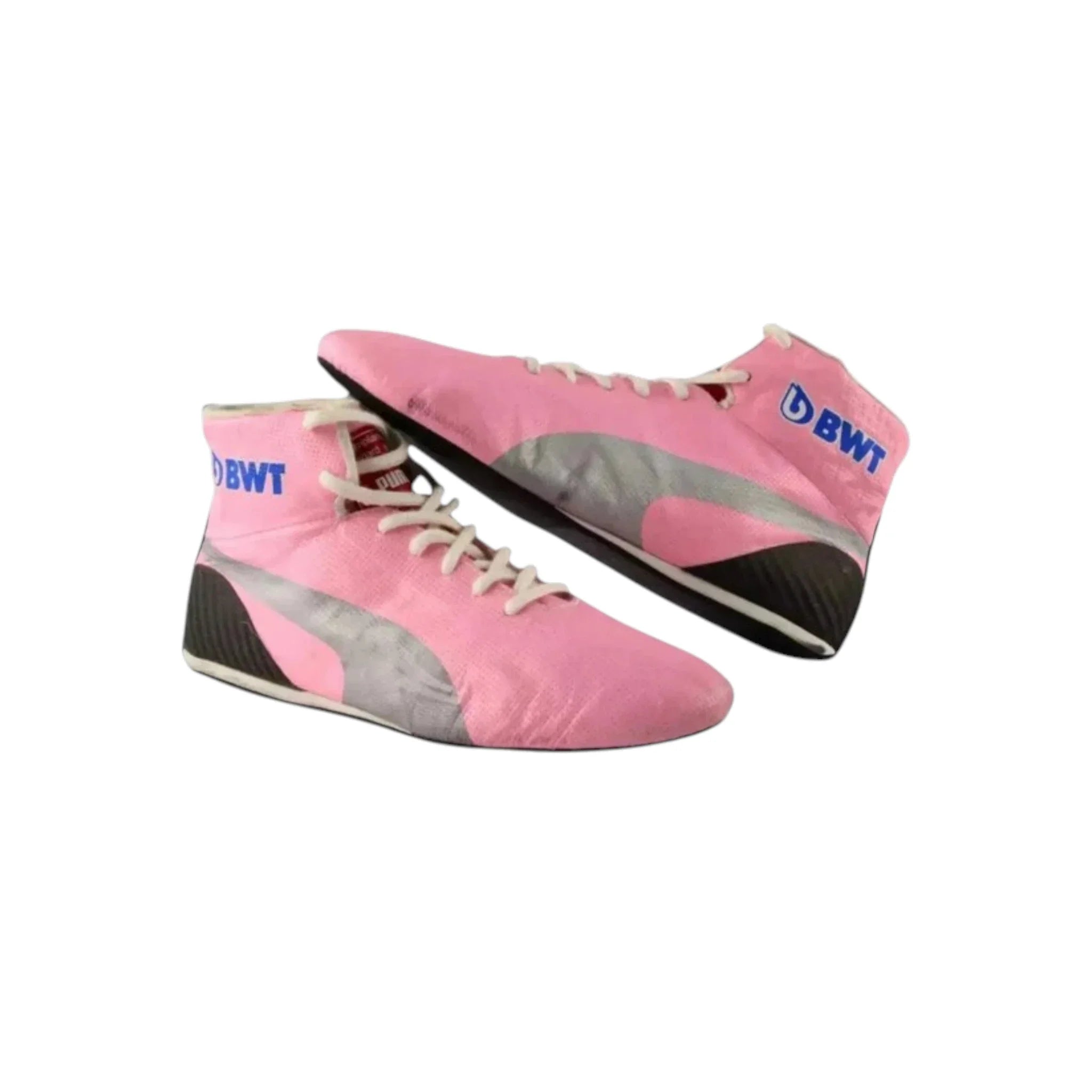 Sergio Perez 2019 Racing Point F1 Racing Shoes - view 4 | NOVAPULSE RACEWEAR