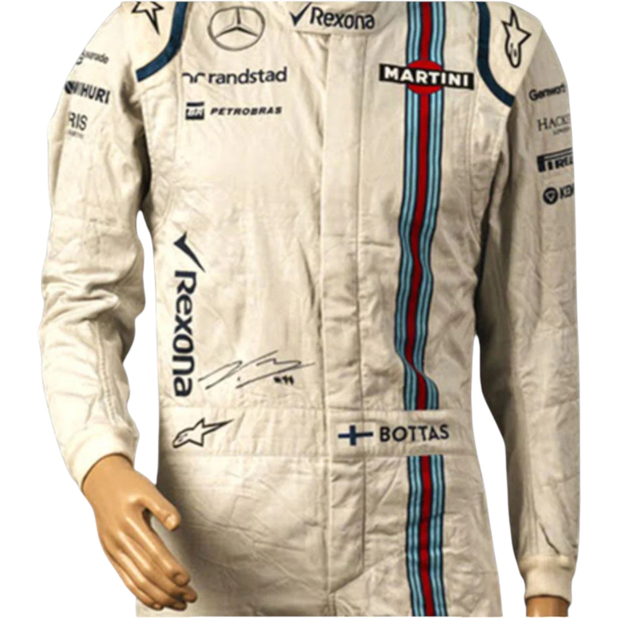 Valtteri Bottas 2015 Williams F1 Race Suit - view 2 | NOVAPULSE RACEWEAR