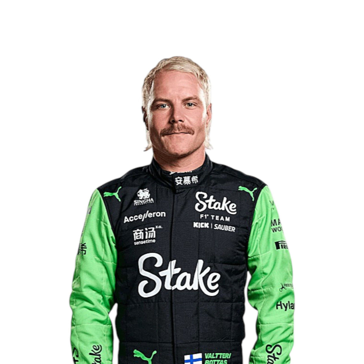 Valtteri Bottas 2024 Kick Sauber F1 Race Suit | NOVAPULSE RACEWEAR