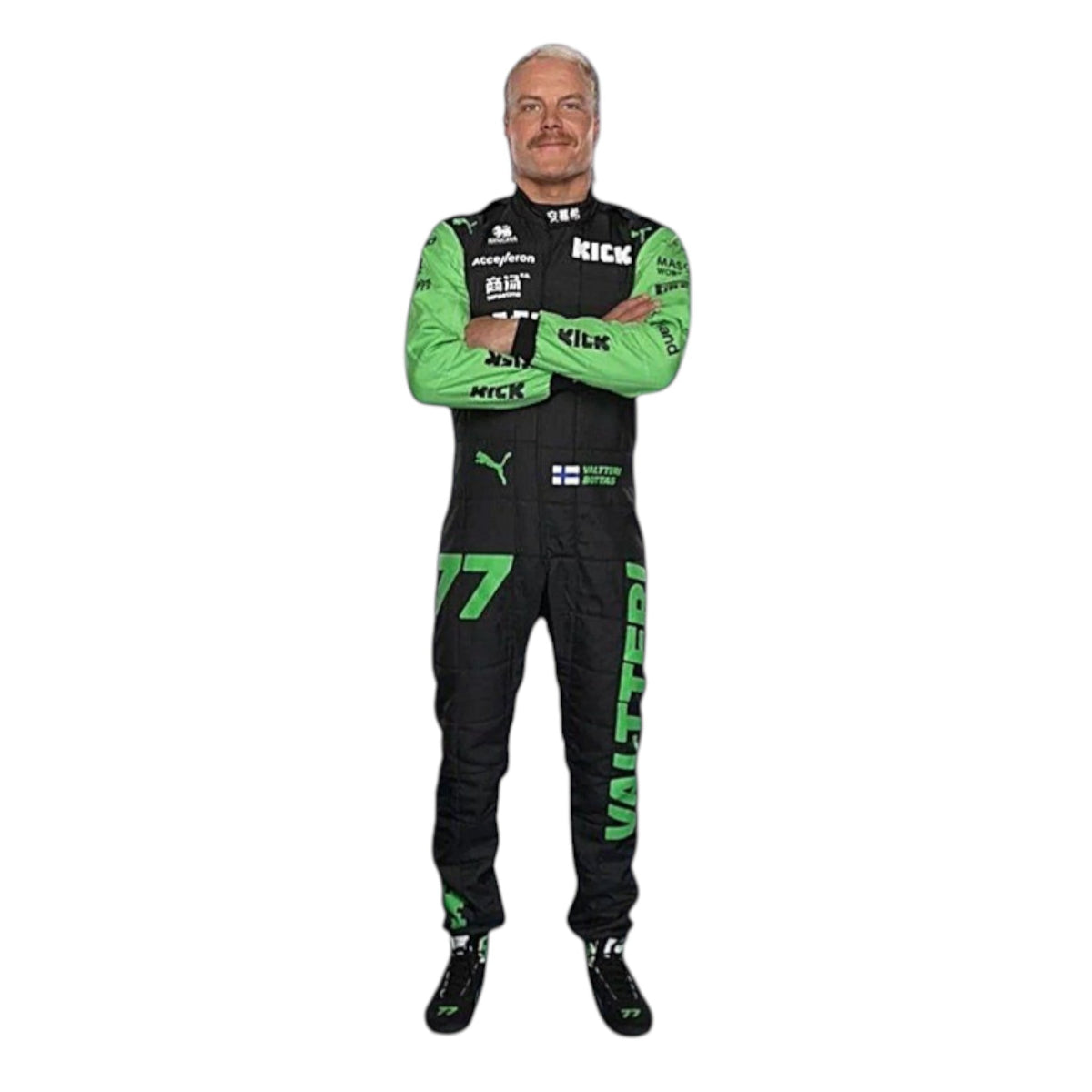 Valtteri Bottas 2024 Kick Sauber F1 Race Suit - view 2 | NOVAPULSE RACEWEAR