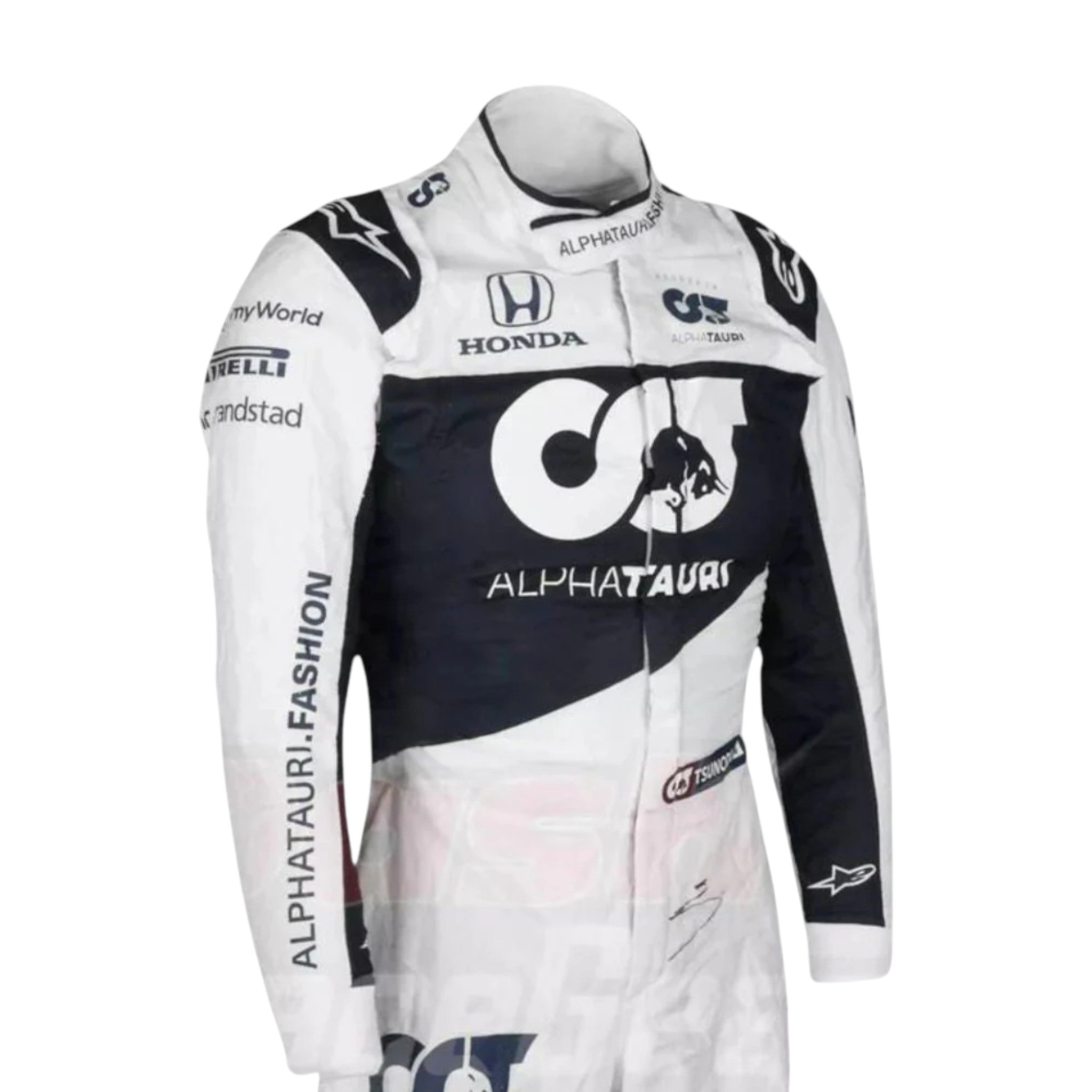 Yuki Tsunoda 2021 AlphaTauri F1 Race Suit - view 3 | NOVAPULSE RACEWEAR