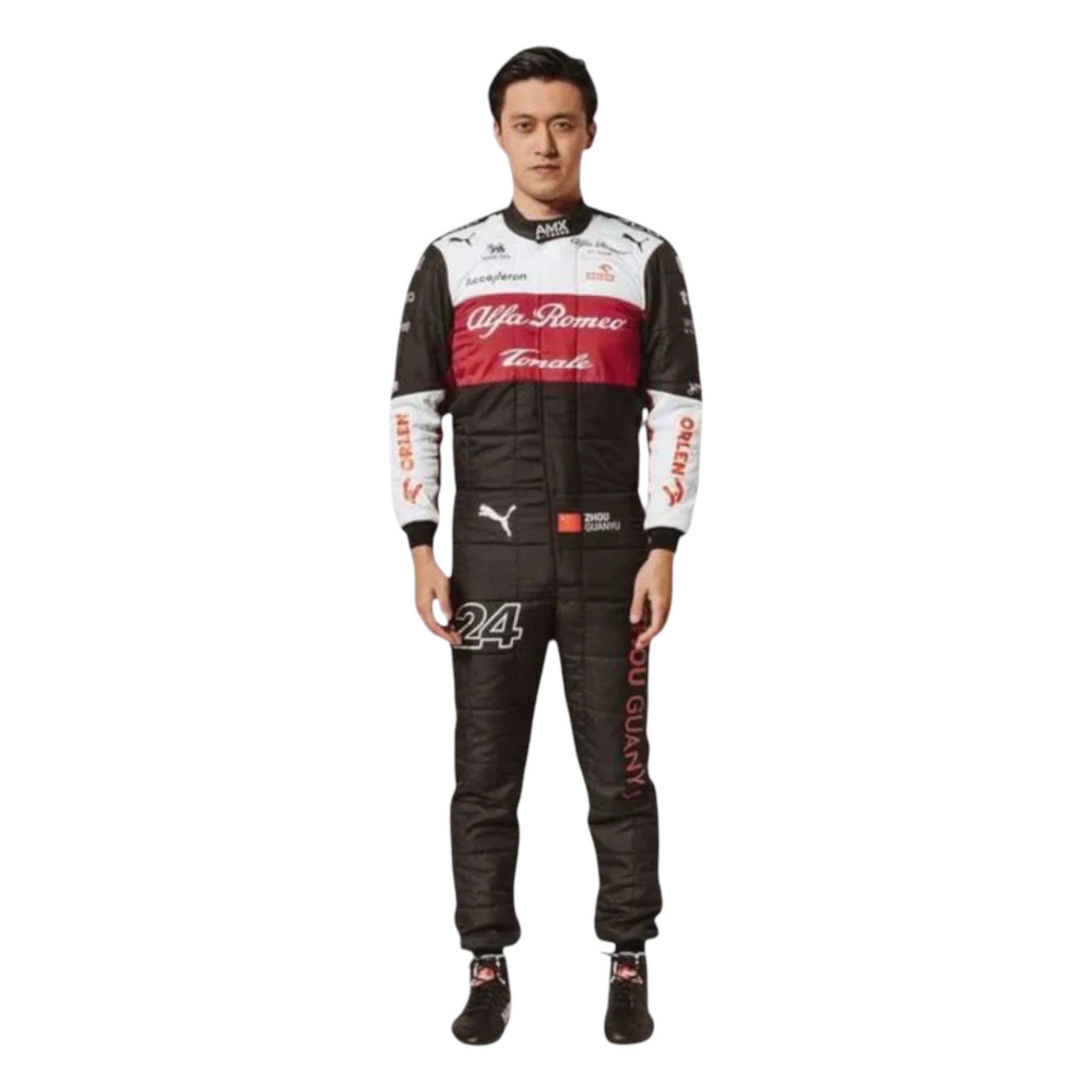 Zhou Guanyu 2022 Alfa Romeo F1 Race Suit - view 3 | NOVAPULSE RACEWEAR