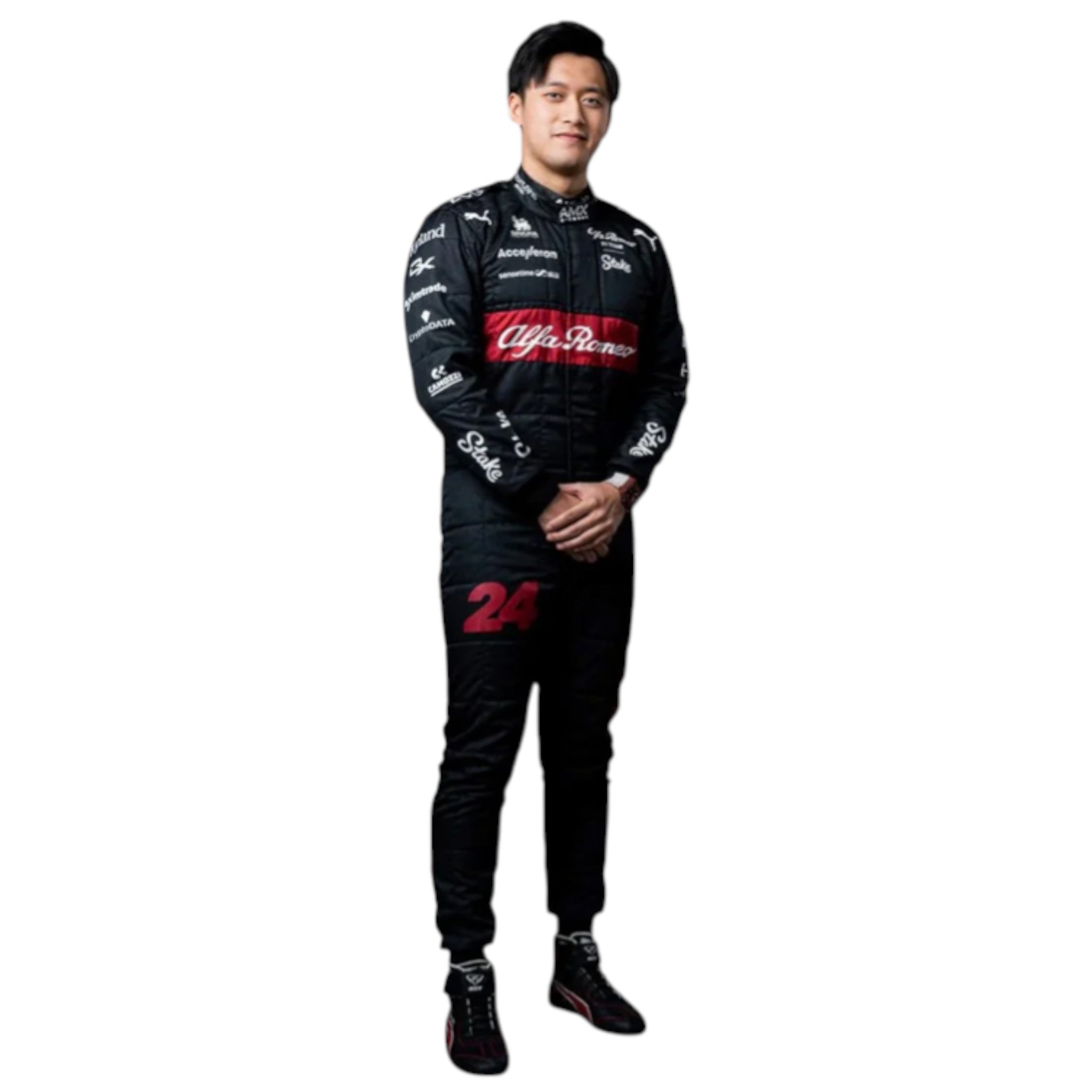 Zhou Guanyu 2023 Alfa Romeo F1 Race Suit - view 3 | NOVAPULSE RACEWEAR